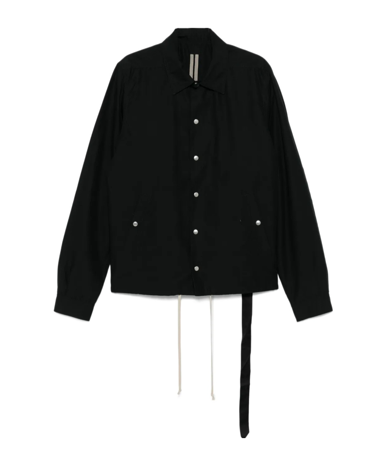 Rick Owens Drkshdw Snapfront Jacket In Black