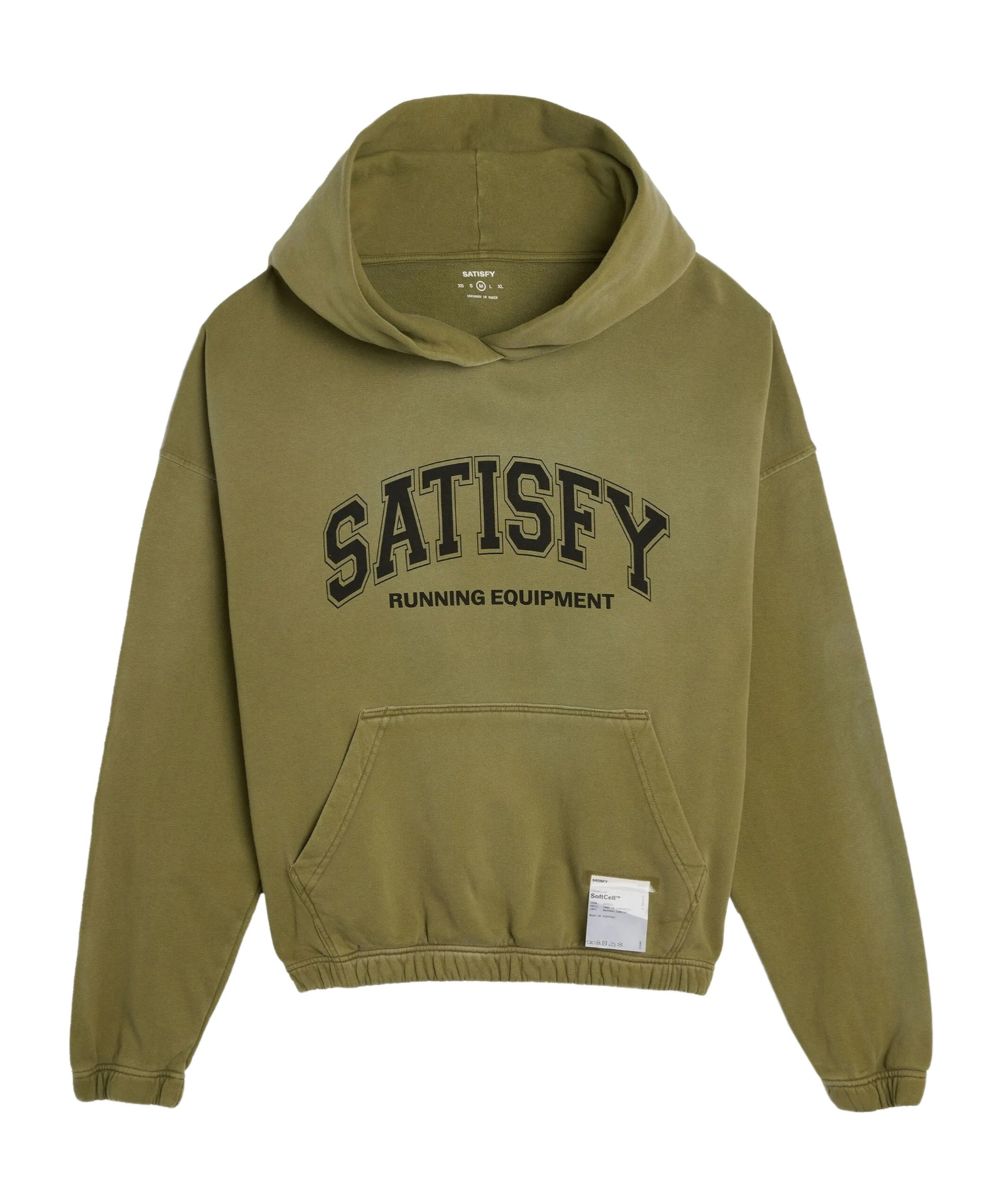 Satisfy Organic Cotton Hoodie In Green