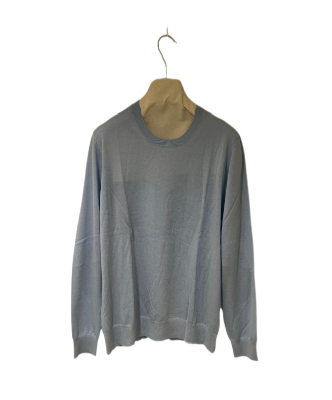 Burberry Long-sleeved Sweater In Gray