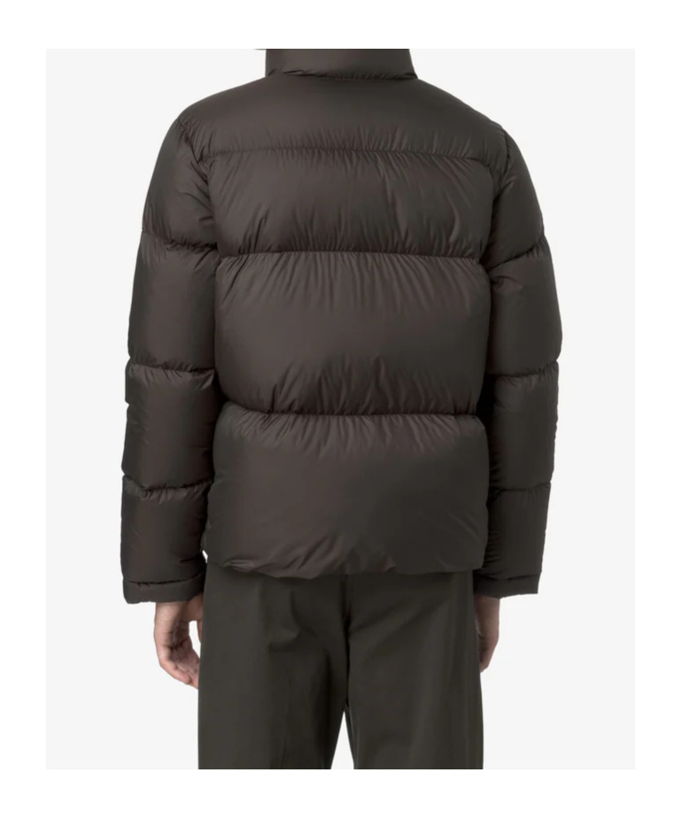 K-way Tuill Thermo Microfiber Down Jacket In Black