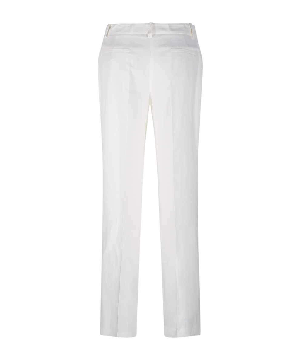 P.a.r.o.s.h Casual Pants In White