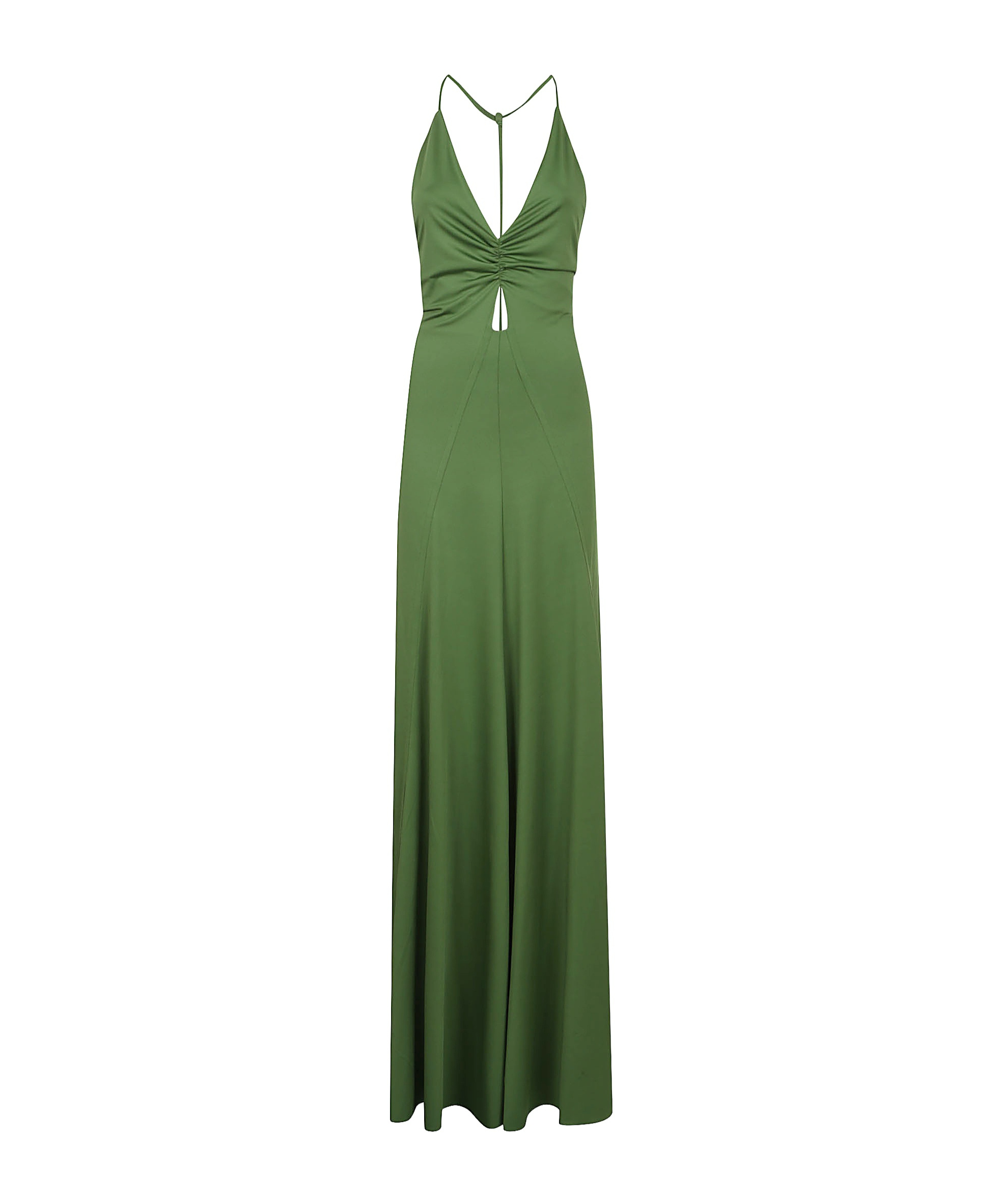 Shop Victoria Beckham Sleeveless Dress In Green