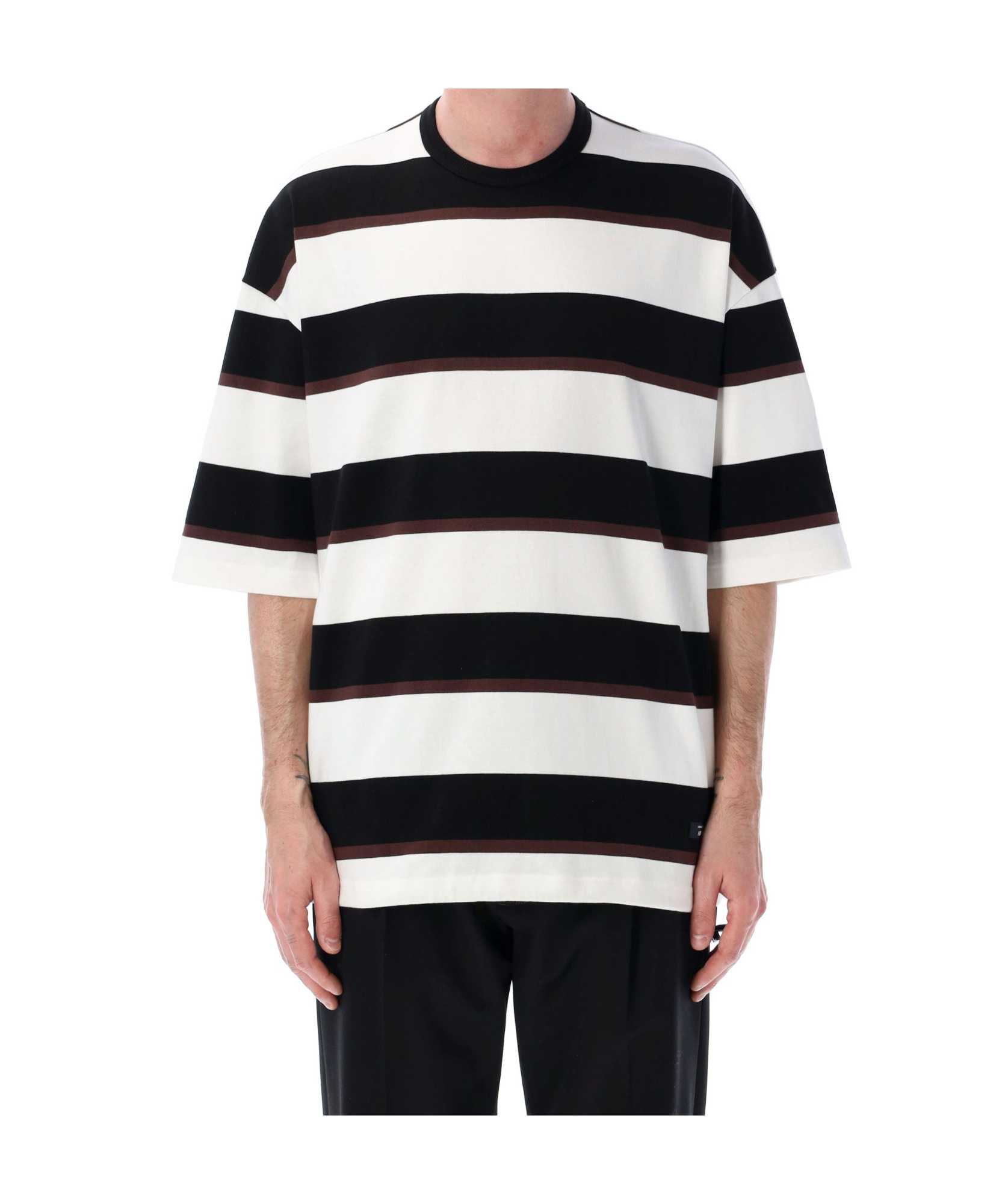 Comme Des Garçons T-shirt Comme Des Garcons Men Color Striped