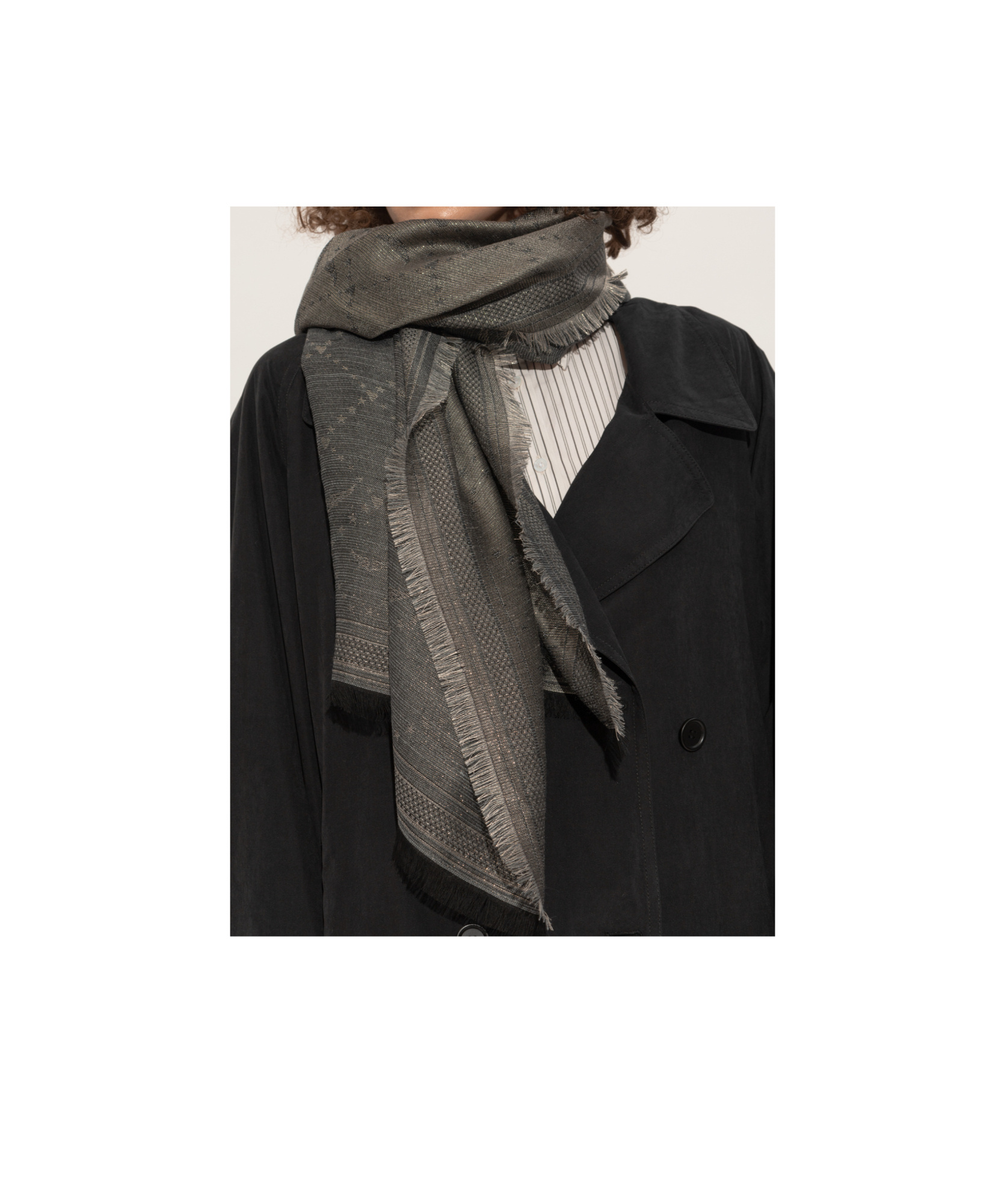 Zadig & Voltaire Glenn Monogram Scarf