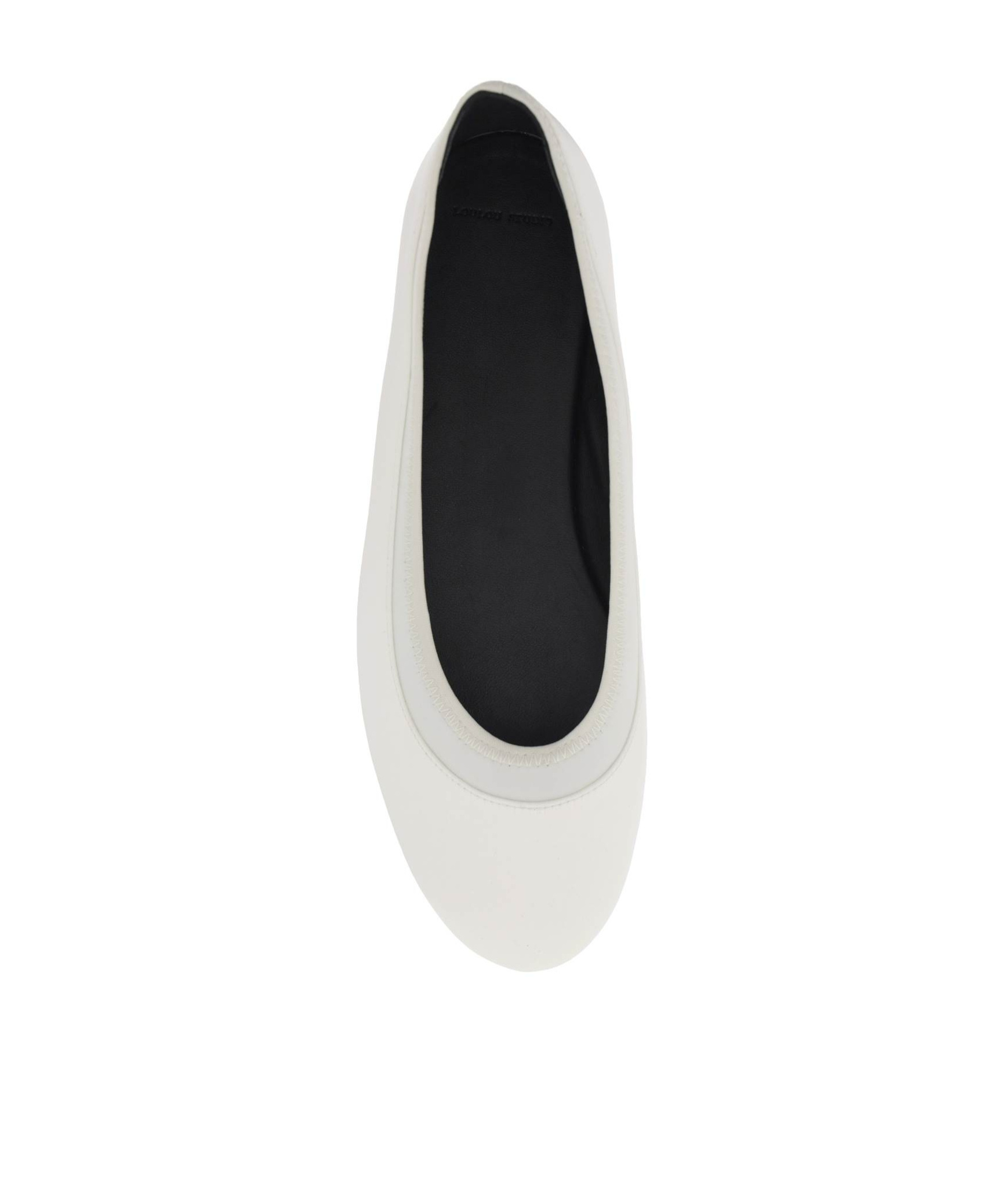LOULOU STUDIO LOGO FLAT SHOES