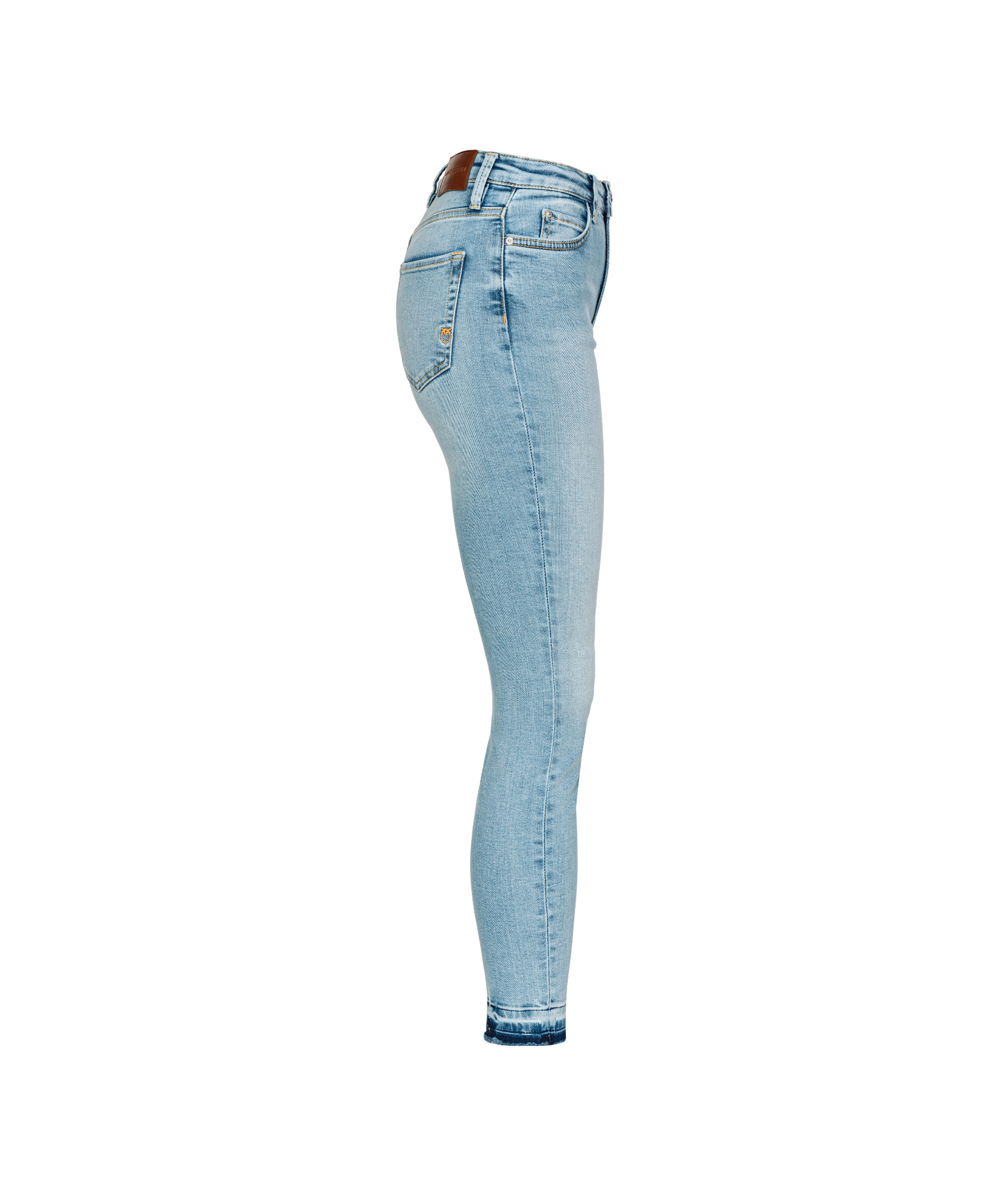Pinko Belt-loop Jeans In Blue