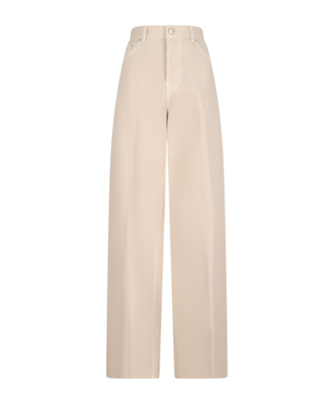 Haikure Wide-legged Jeans In Neutral