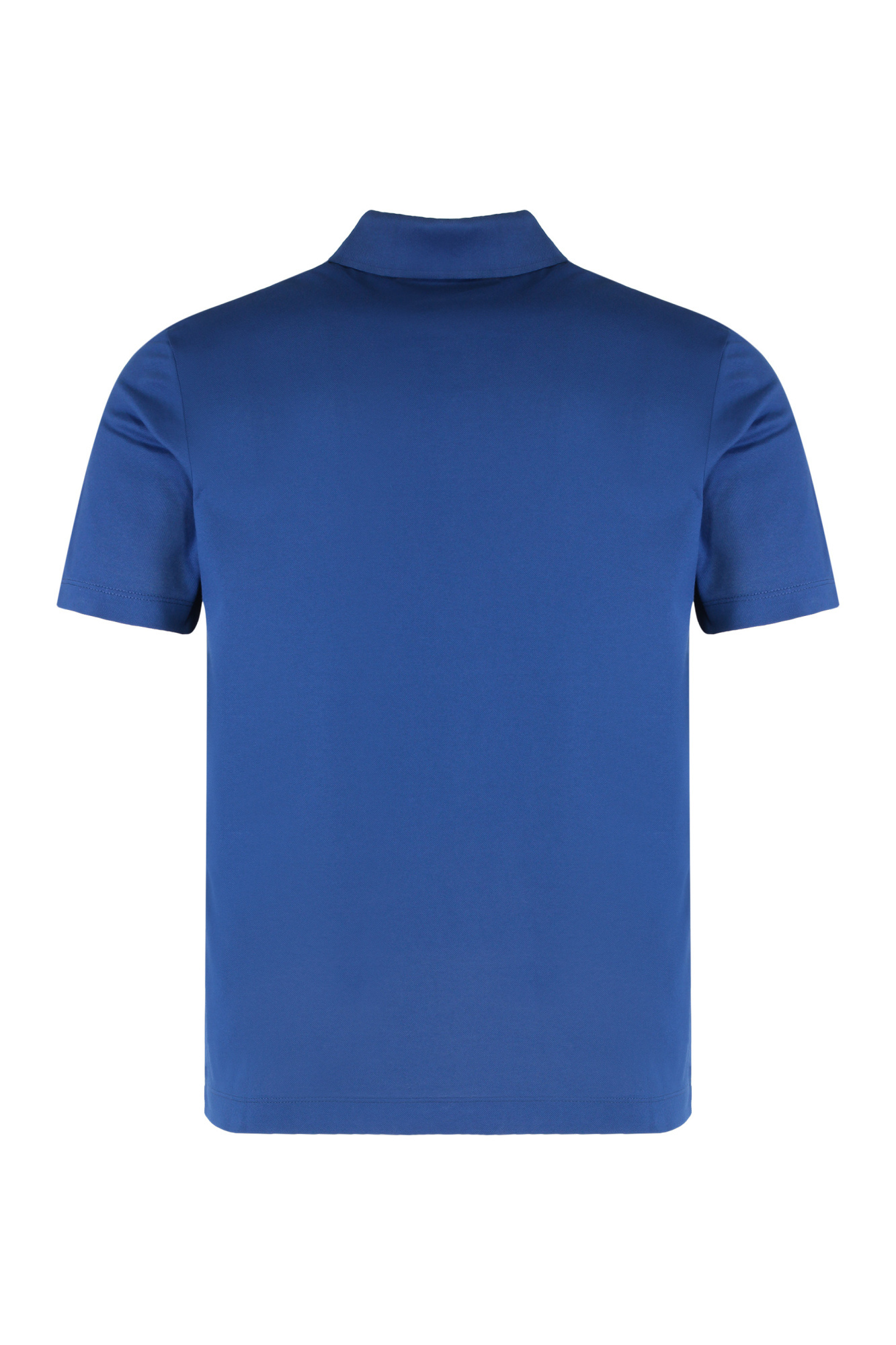 Paul & Shark Cotton Jersey Polo In Brown