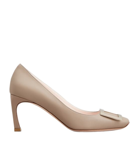 ROGER VIVIER TROMPETTE PUMPS IN LEATHER