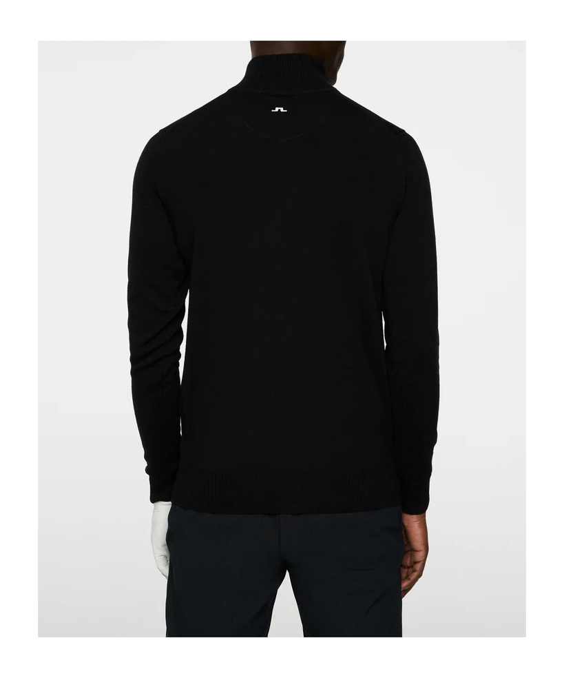 J. Lindeberg Long Sleeve Logo Knit Sweater