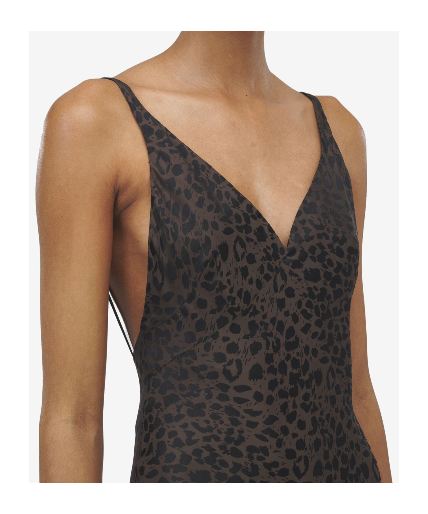 Alexander Mcqueen Alexander Mc Queen Midi Dress In Black