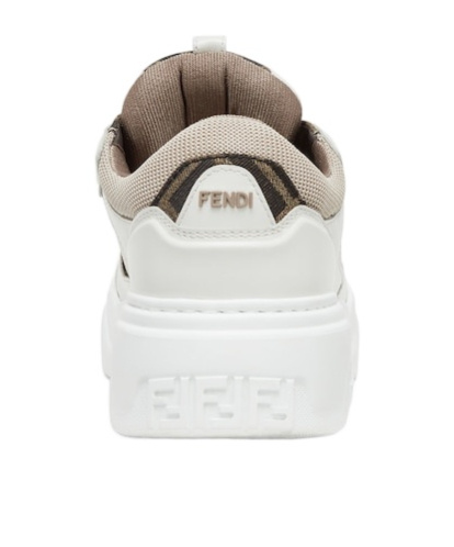 FENDI FENDI FORCE LACE-UP SNEAKERS