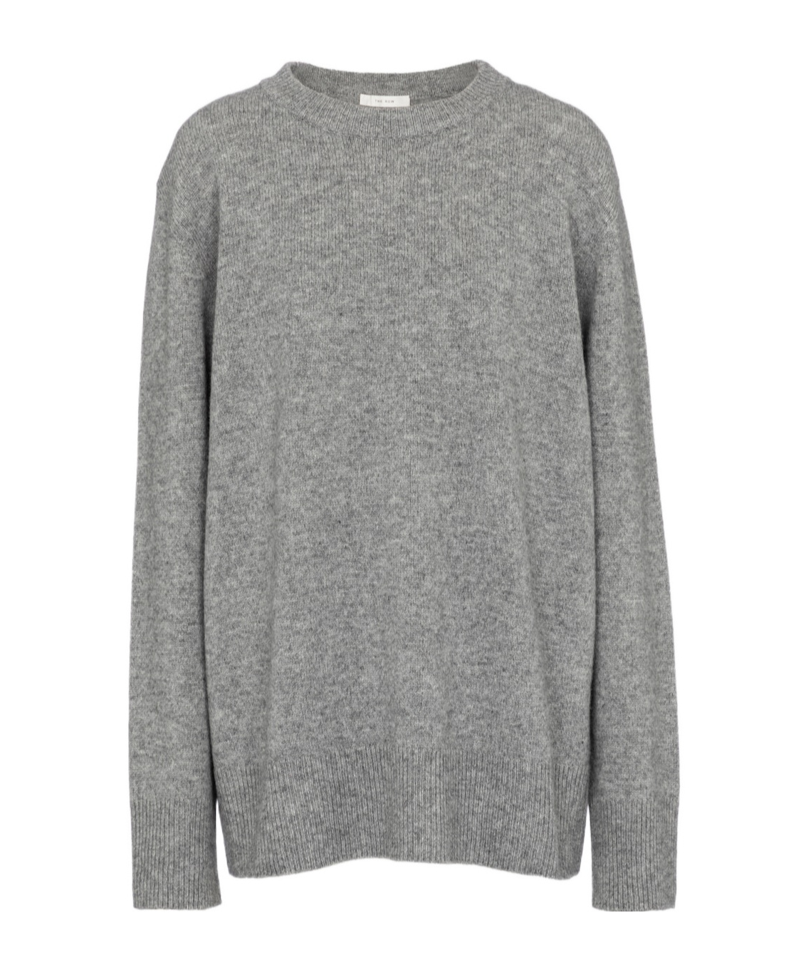 The Row Sibem Wool And Cashmere Top In Gray