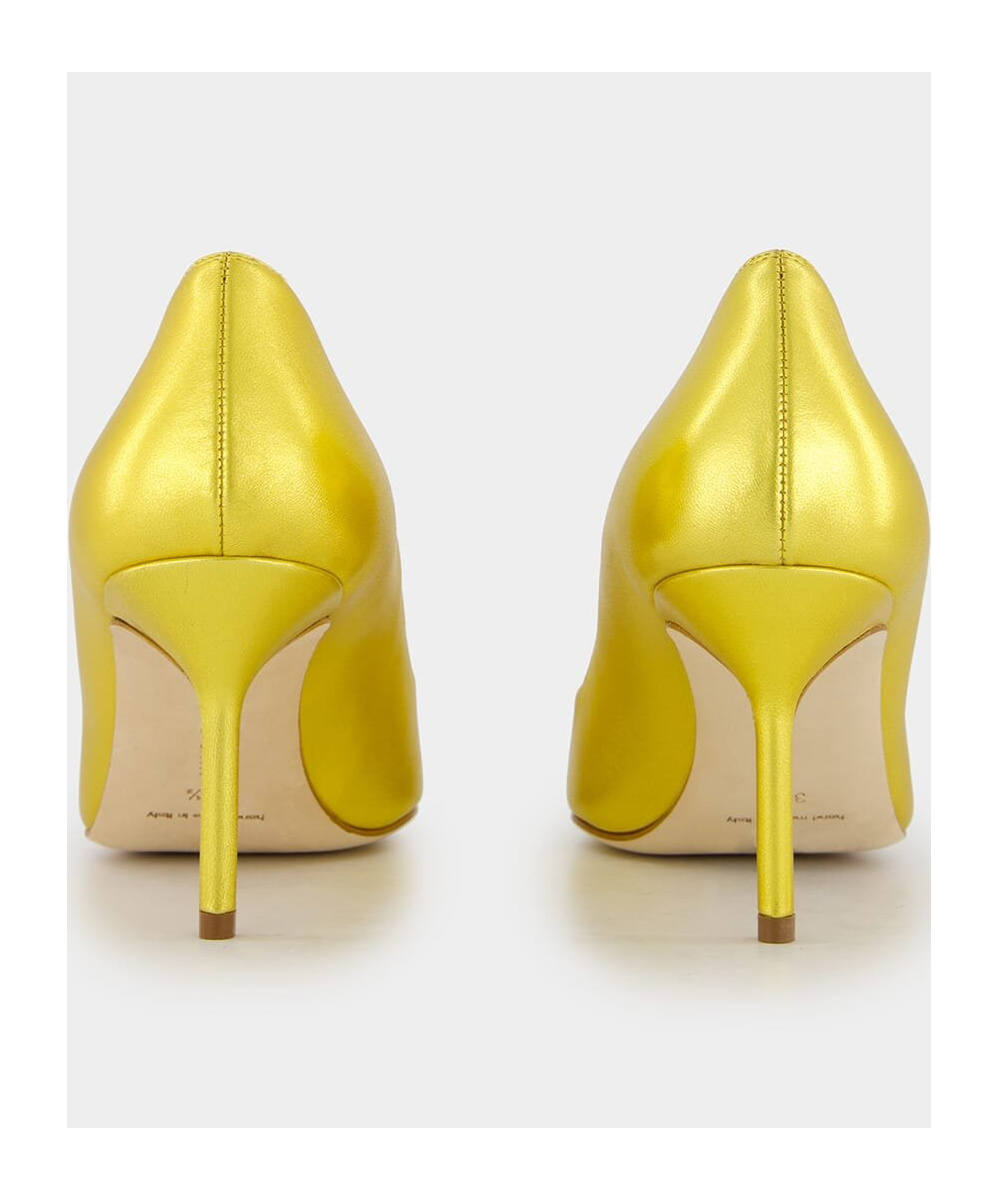 Manolo Blahnik Cusp High-heeled Shoes In Yellow