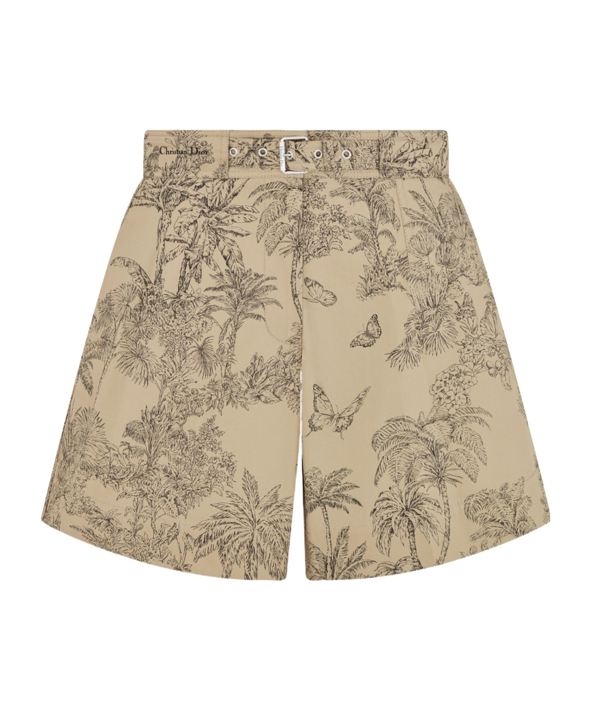 Dior Drawstring Shorts In Brown