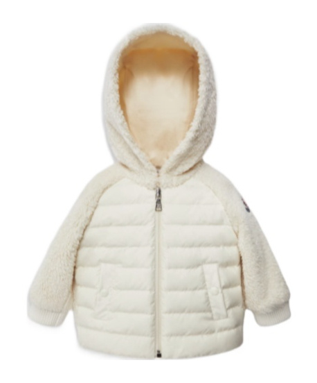 Moncler Long-sleeved Casual Jacket In White
