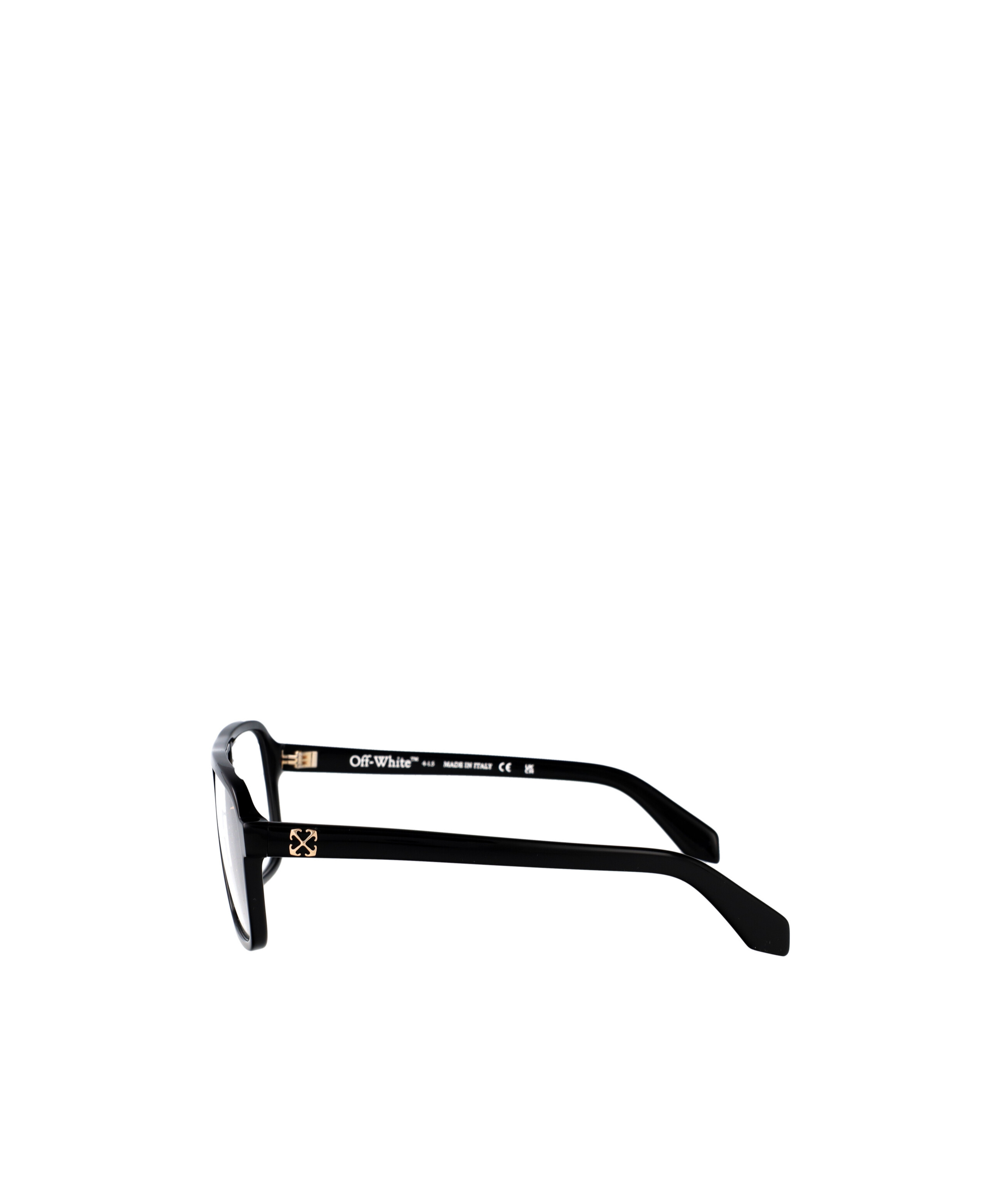 Off-white Optical Style 46 Square-frame Glasses In Black