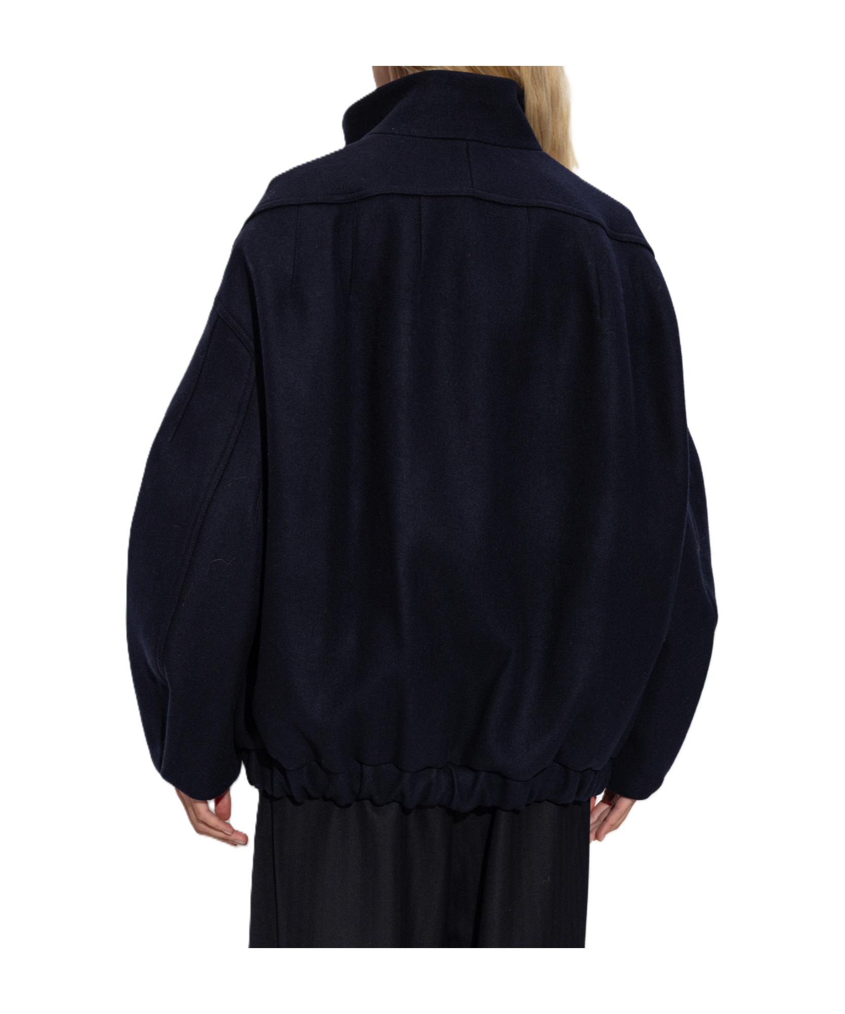 Dries Van Noten Long Sleeve Casual Jacket In Blue