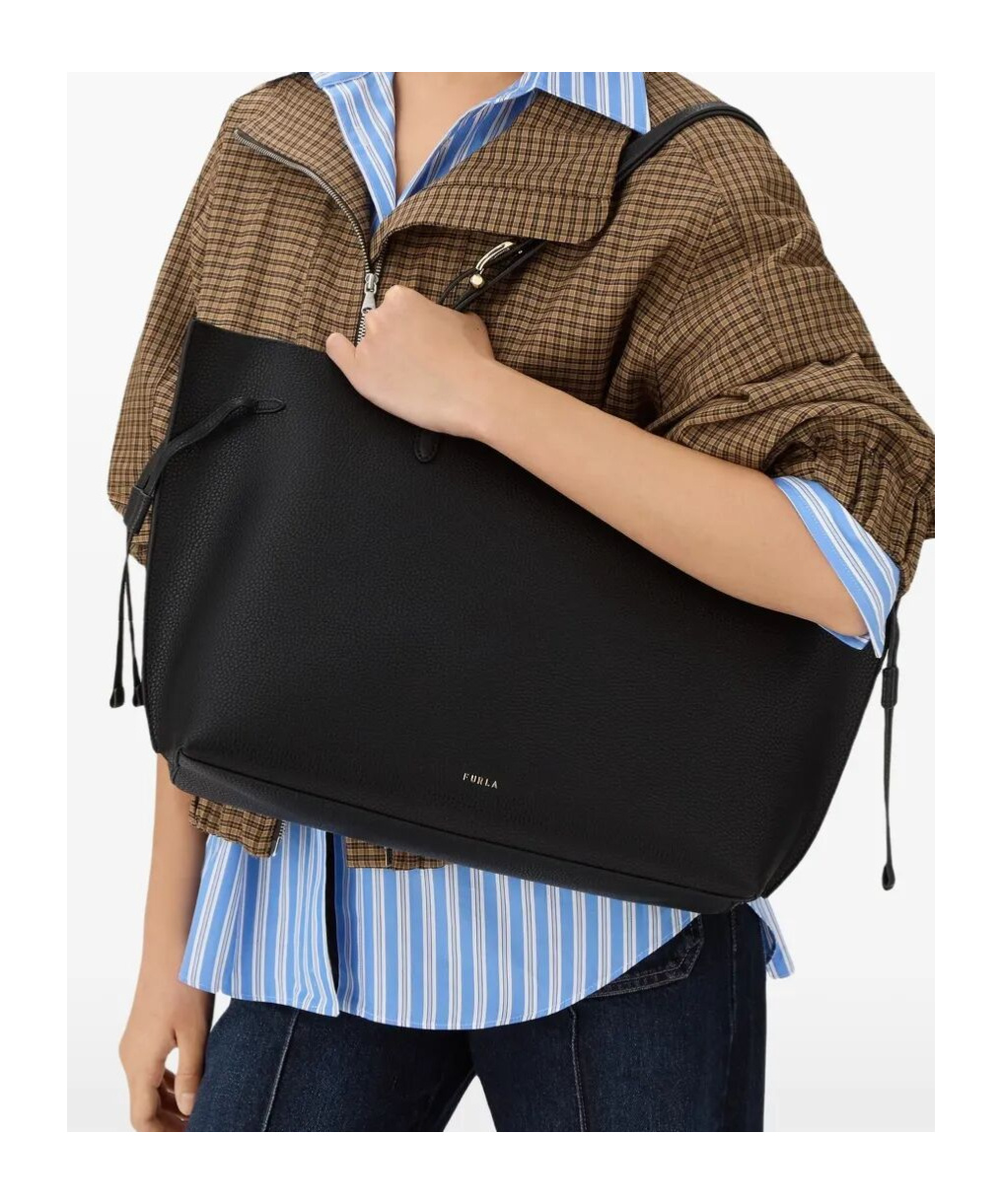 Furla Double-handled Shoulder Bag In Brown