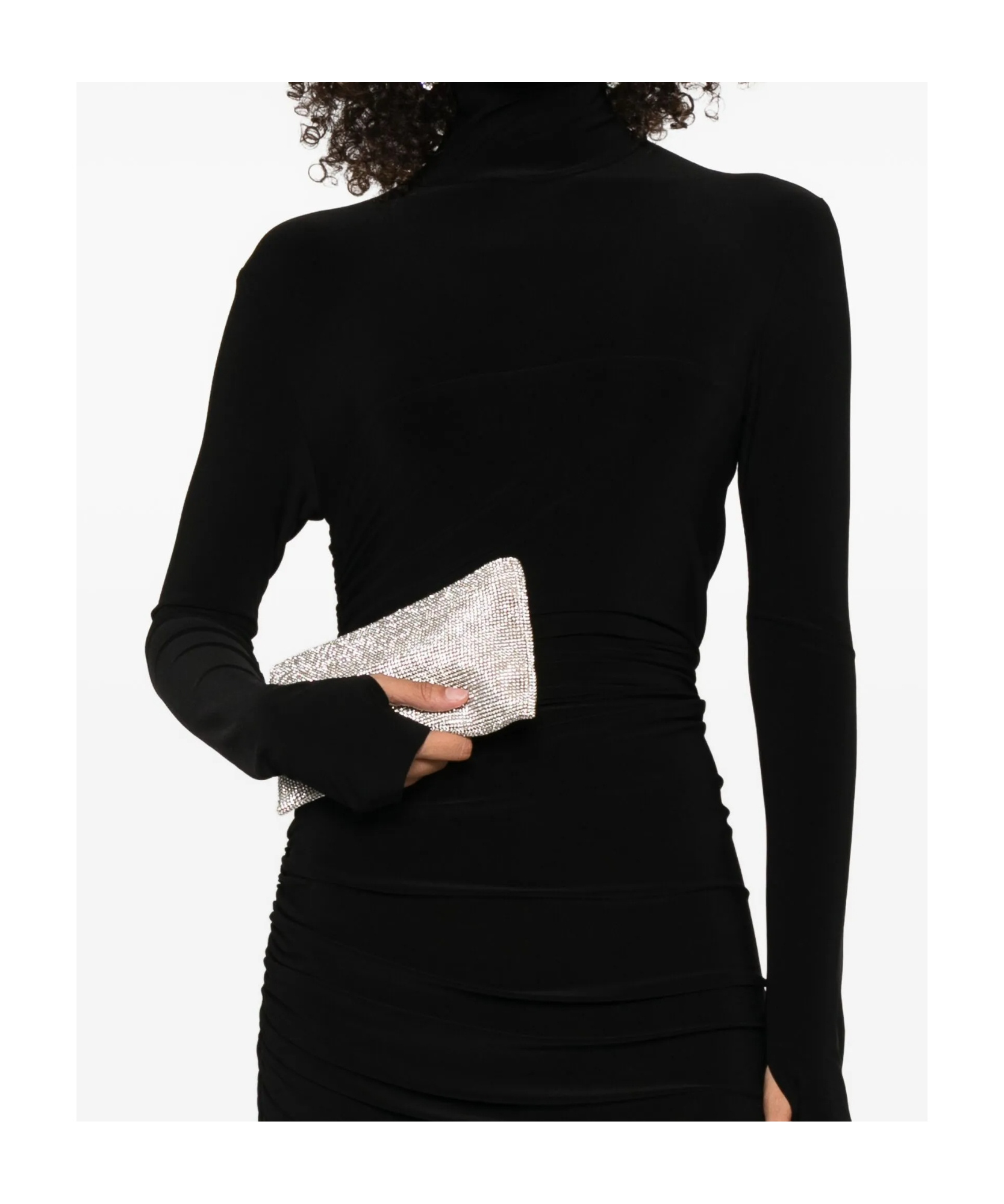Benedetta Bruzziches La Petite Your Best Friend Clutch Bag In Neutral