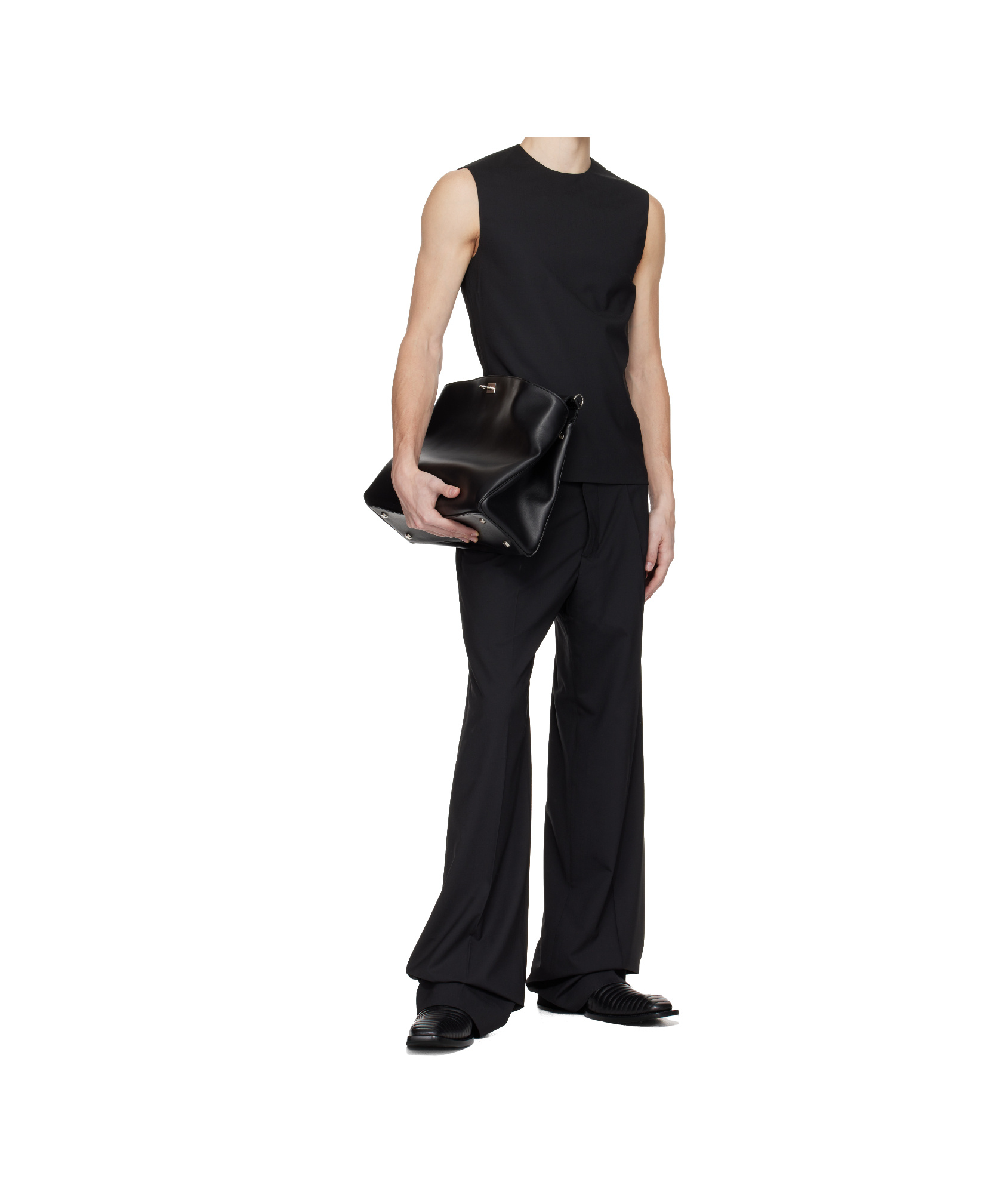 032c Sleeveless Vest In Black