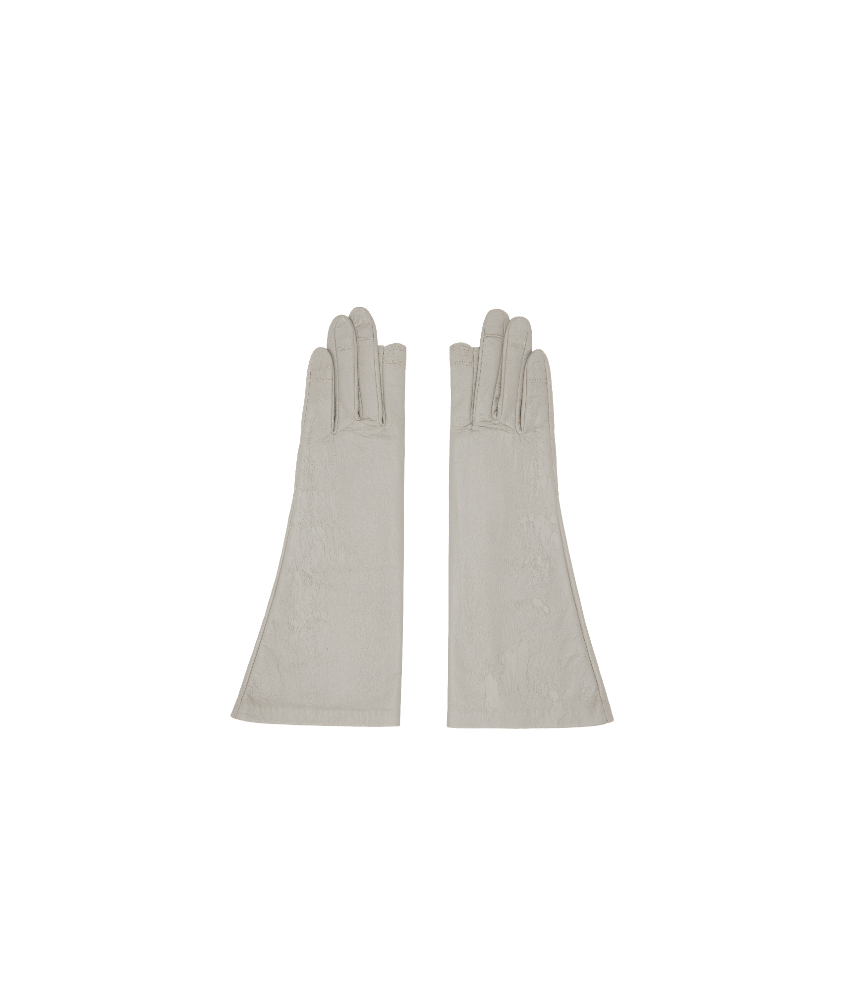 Shop Rick Owens Porterville Gloves In Gray