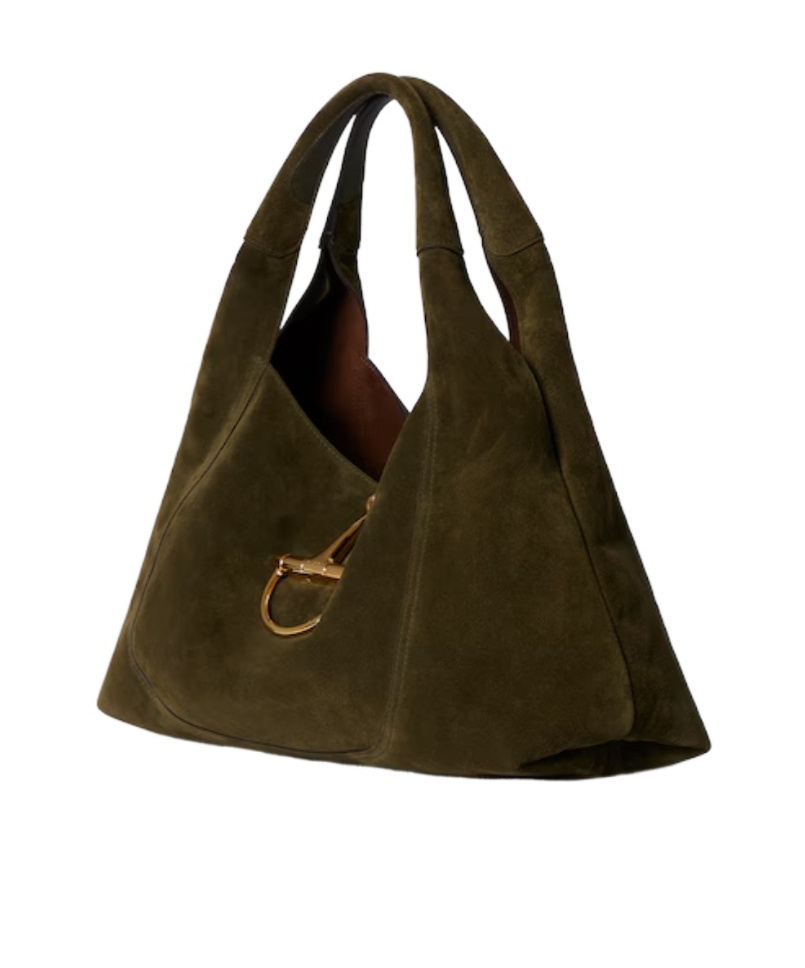 Gucci Softbit Maxi-schultertasche In Green