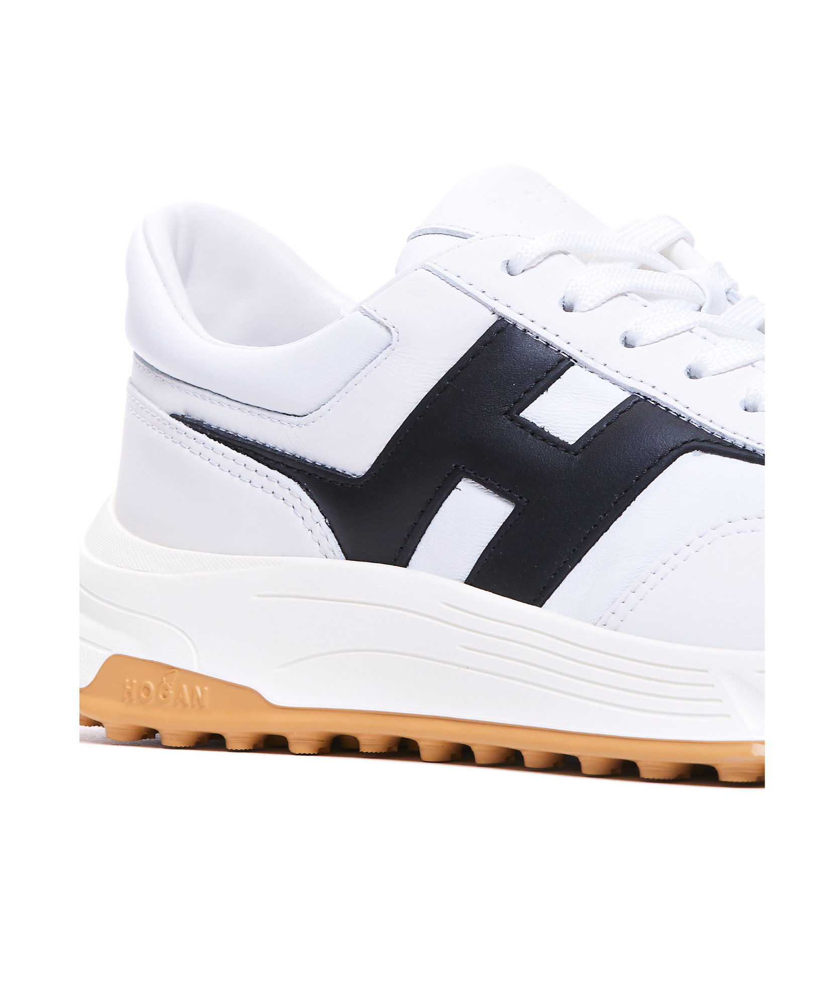Hogan Round-head Sneakers In White