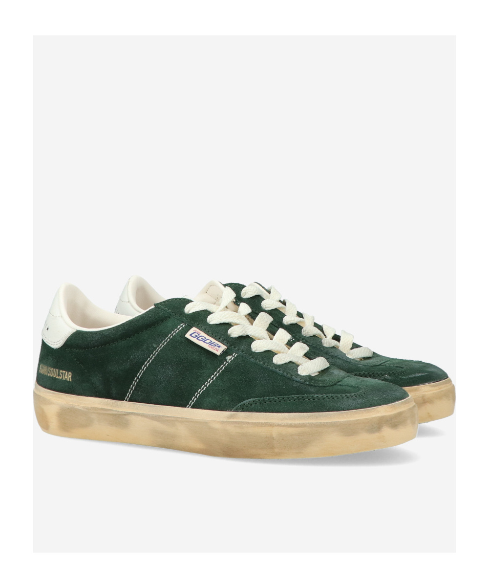 Golden Goose Deluxe Brand Soul Star Low-top Sneakers In Green