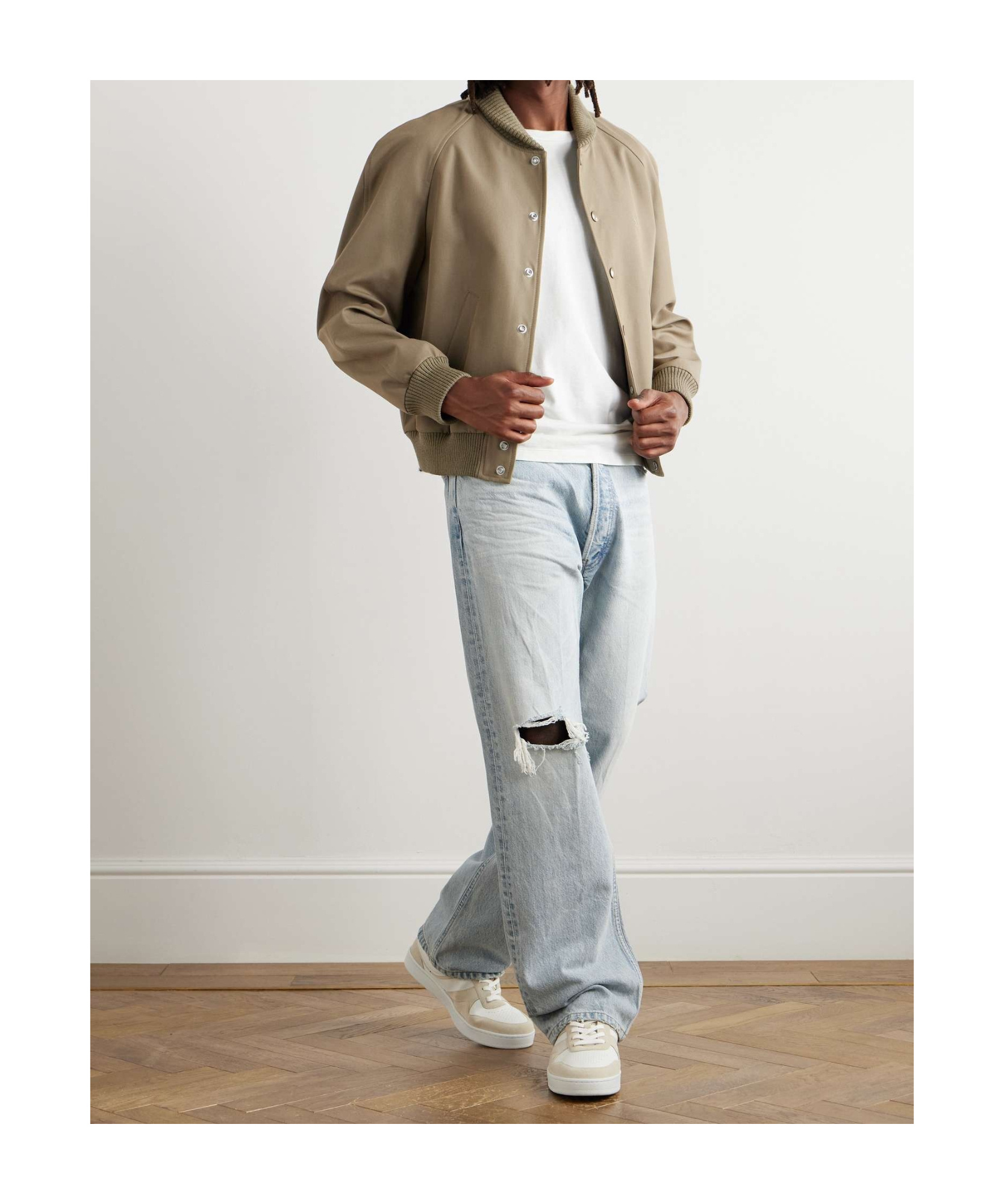 Celine Long-sleeved Casual Jacket In Brown