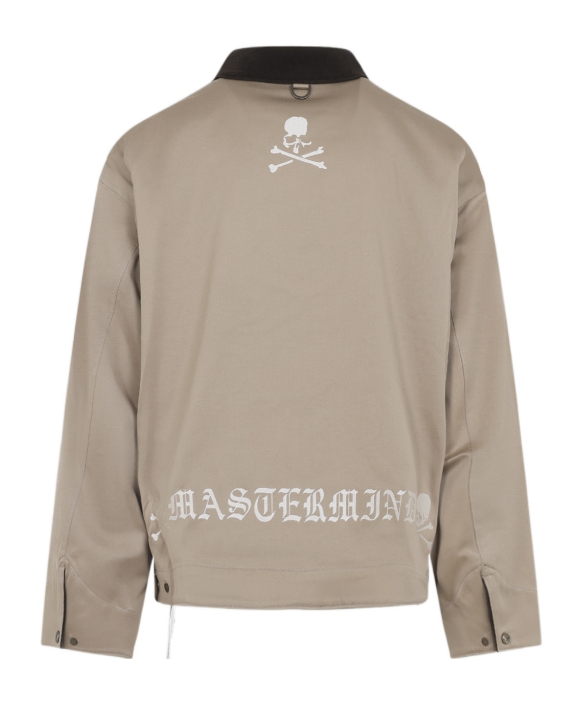 Mastermind Japan Mj Aviator Corduroy-collar Cotton Jacket In Sand