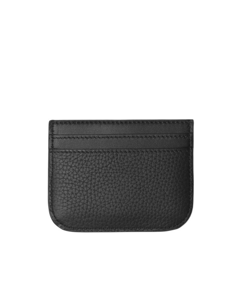 Burberry B Shield Card Holder In Black