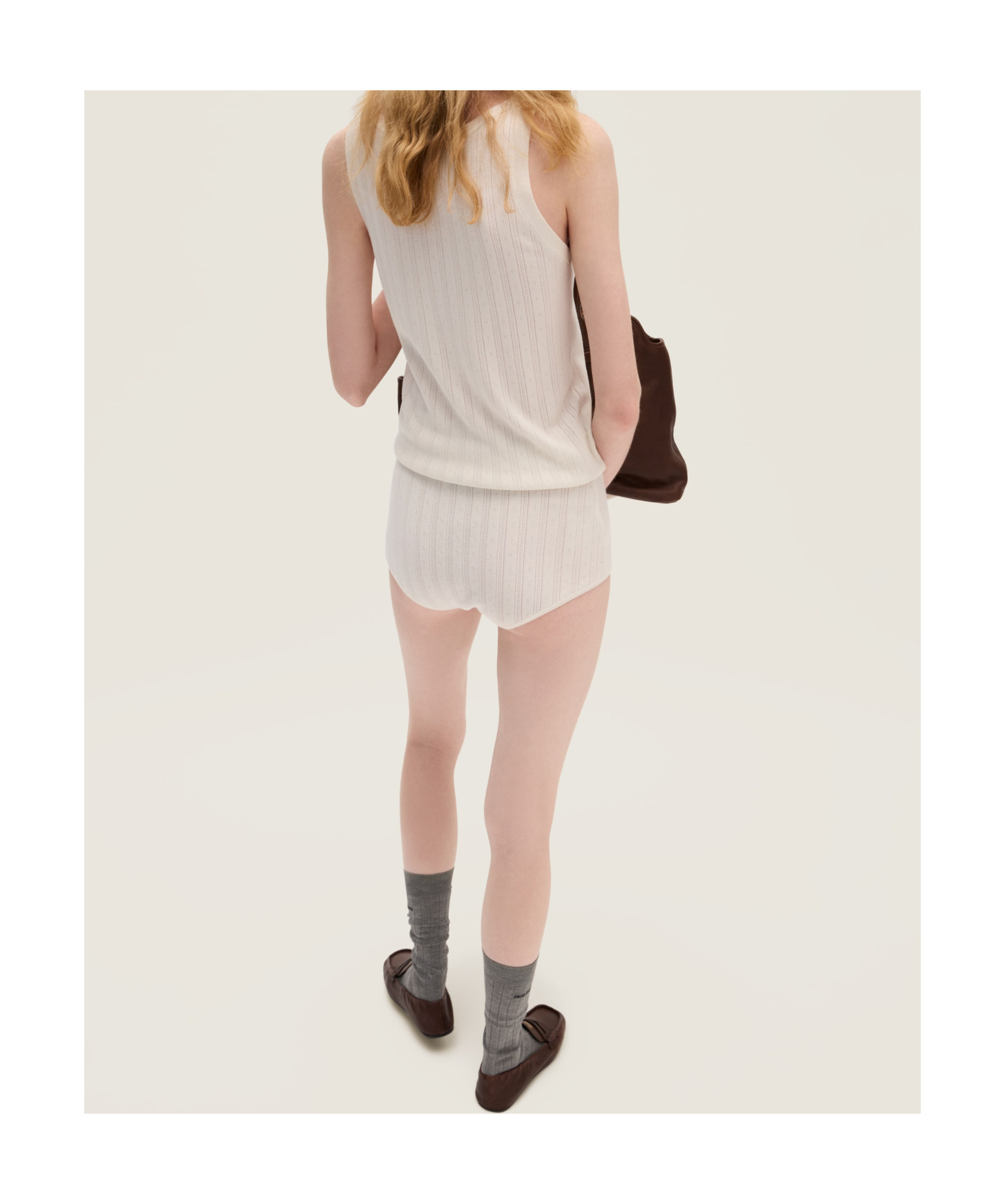 MIU MIU CASHMERE AND SILK TANK TOP