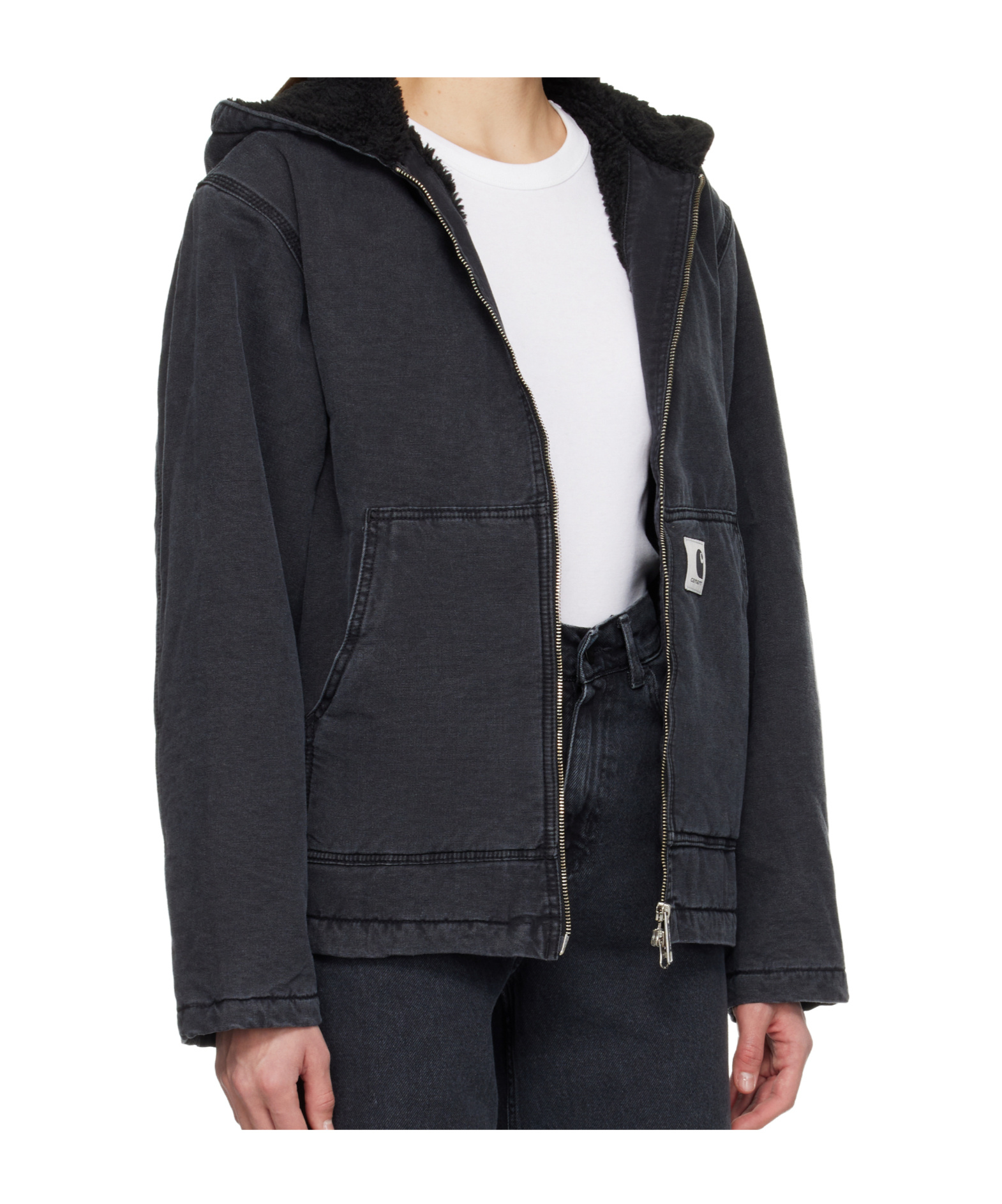 Carhartt Bomber Jacket In Black