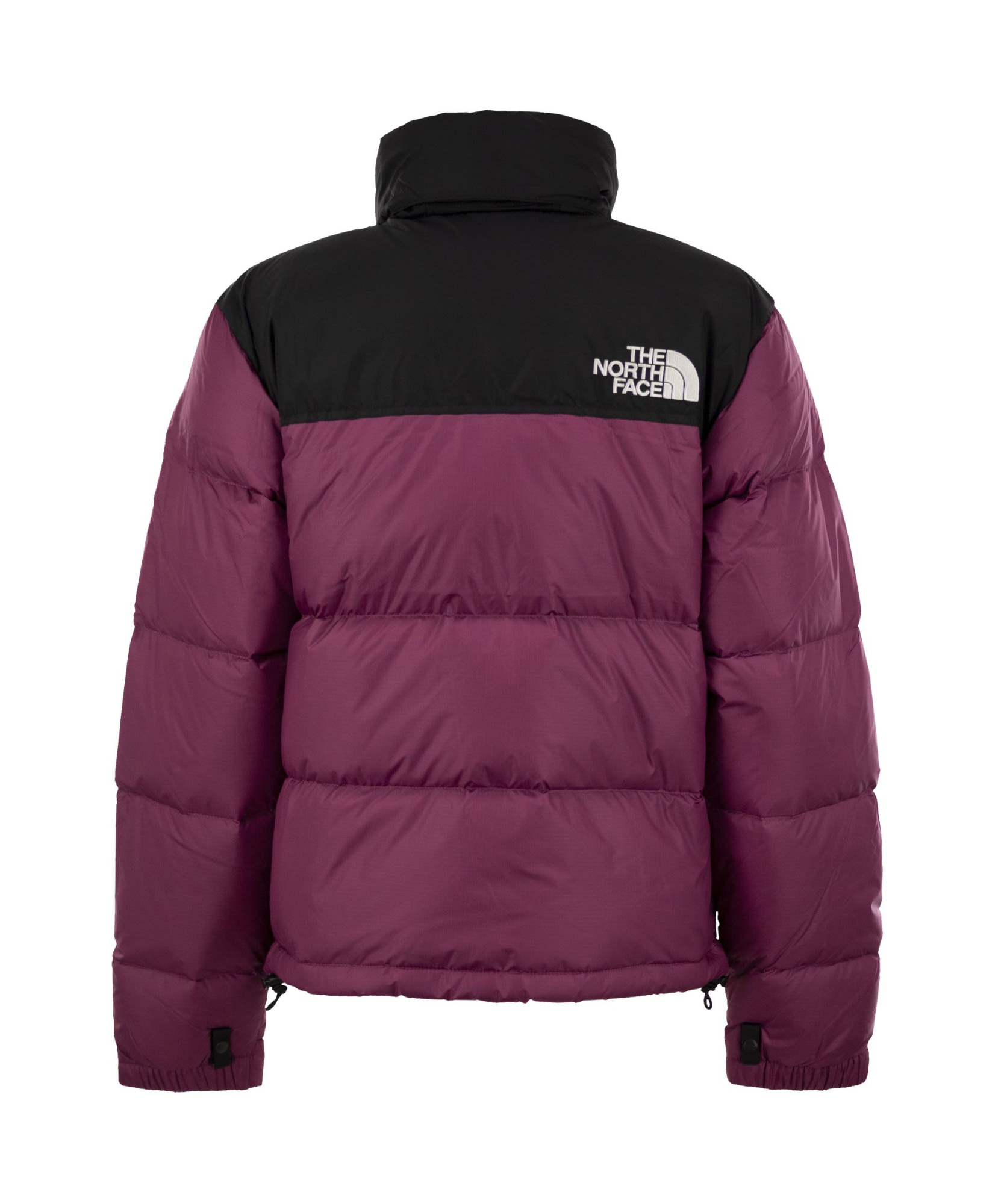 The North Face Hooded Down Jacket In Red