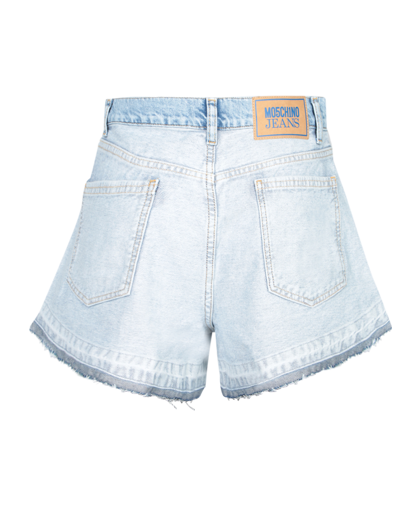 Moschino Denim Shorts In Blue