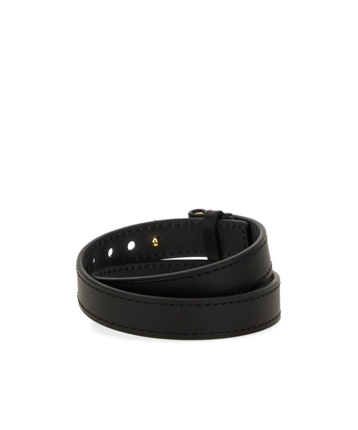 Tom Ford T-buckle Fastened Bracelet In Black