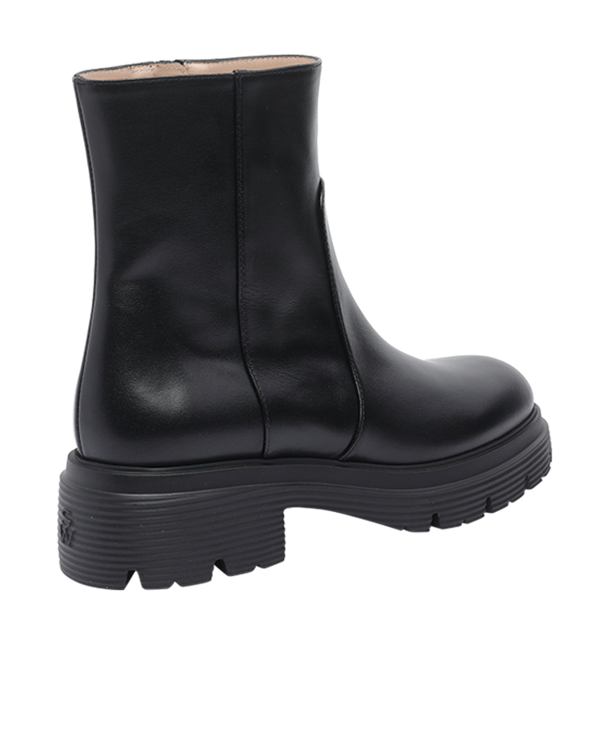 Stuart Weitzman Zip-detail Platform Boots In Black