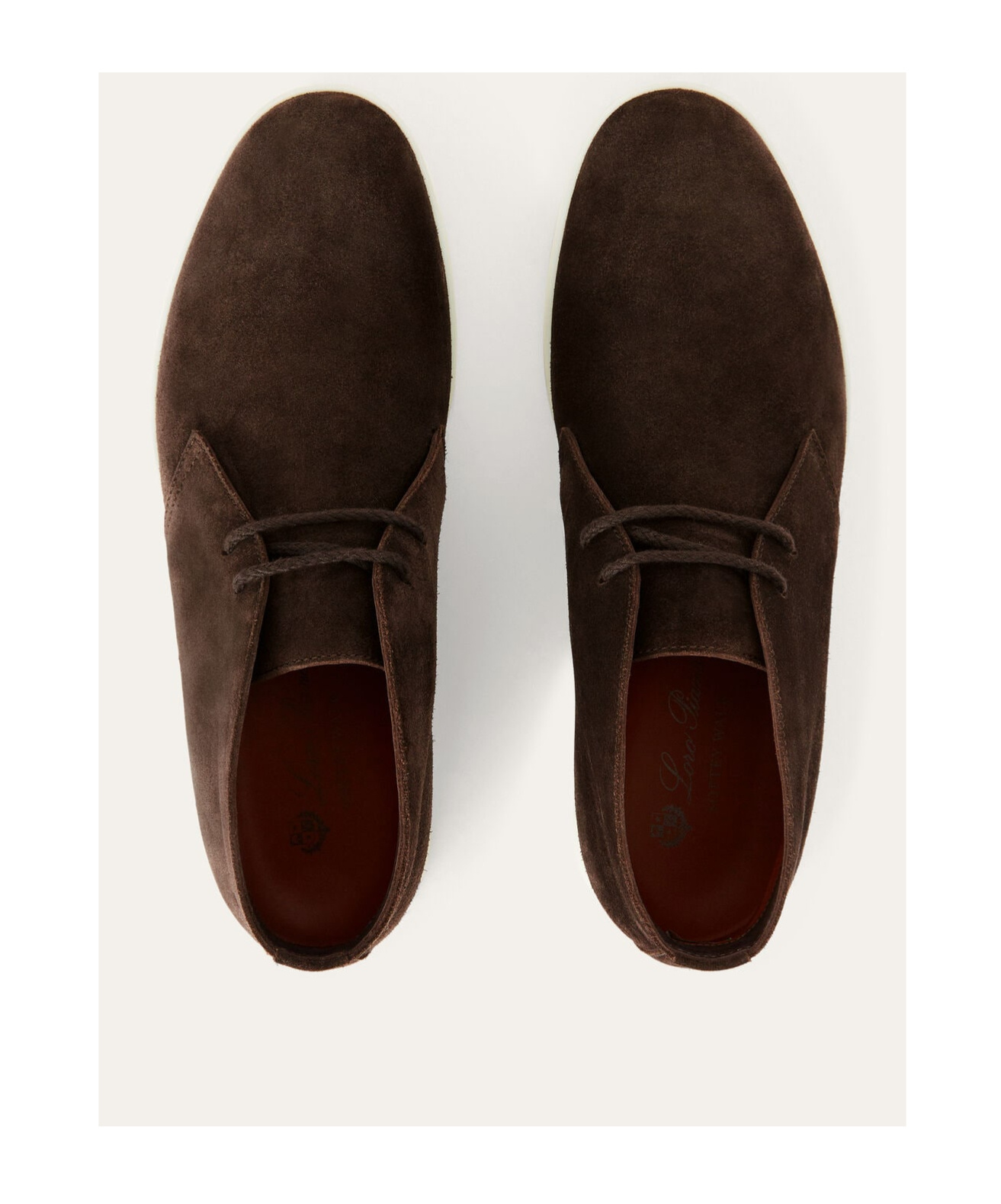 Loro Piana Men's Desert Walk Suede Derby Shoes In Black