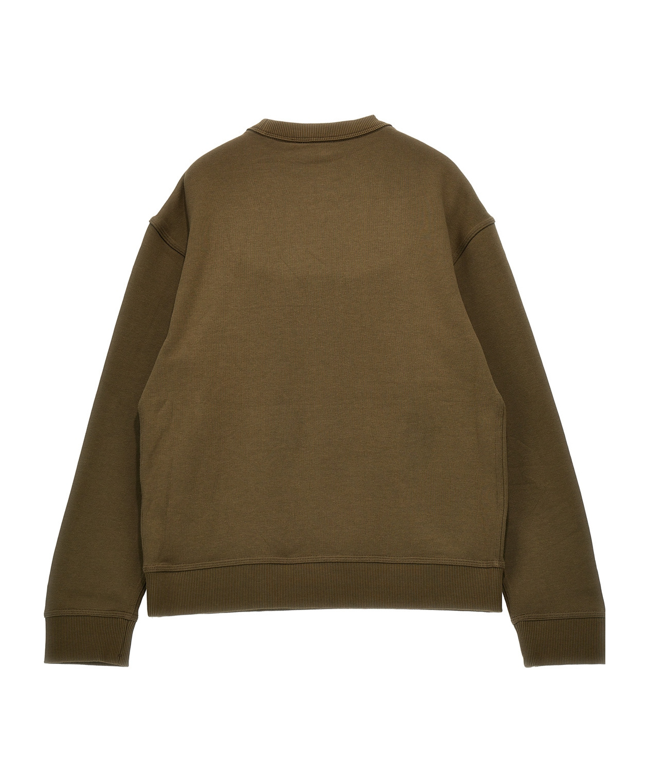 Burberry Long-sleeved Sweater In Green