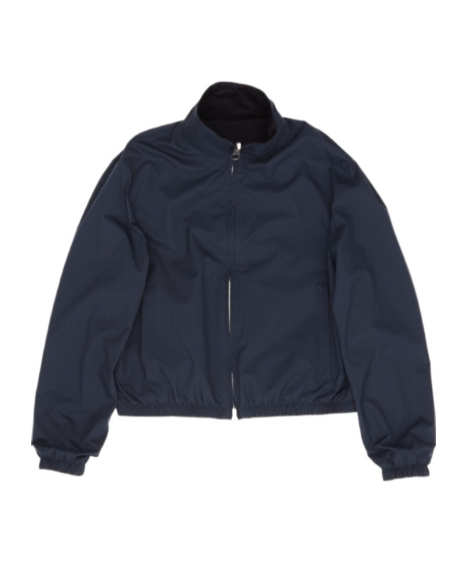 Loro Piana Windmate Bomber Jacket In Blue