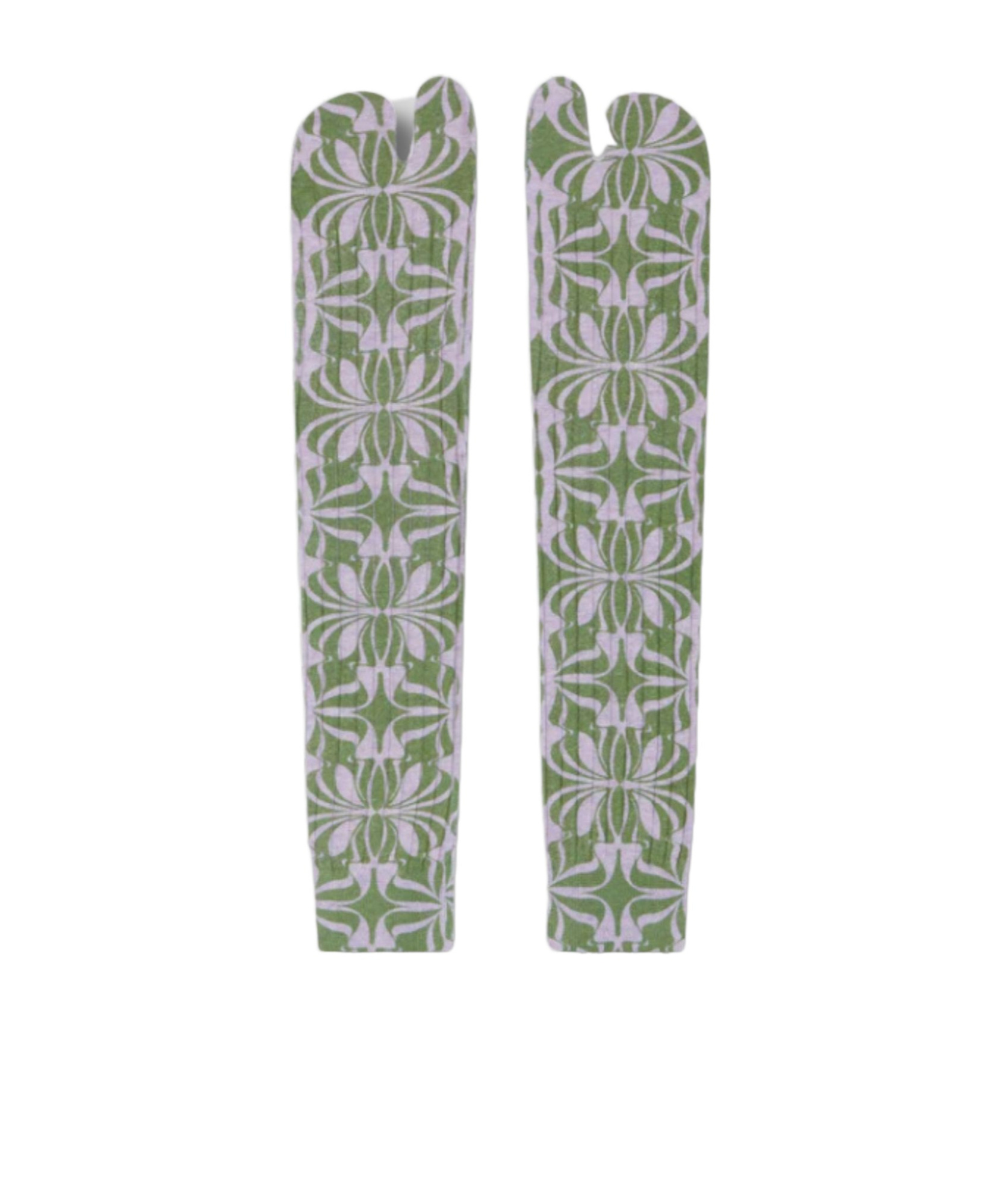 Dries Van Noten Pattern Socks In Green