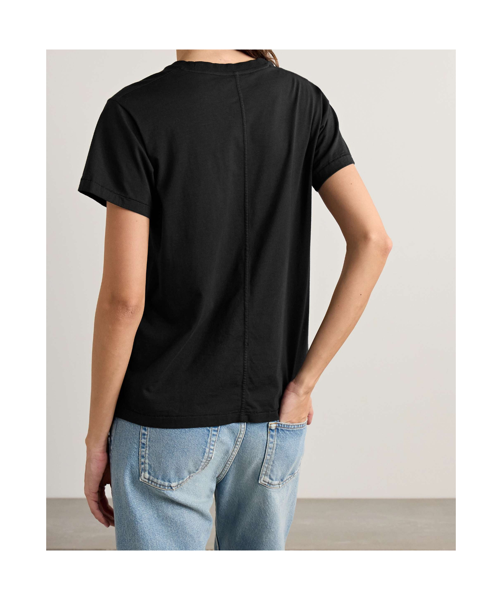 The Row Chiara Short-sleeved T-shirt In Black