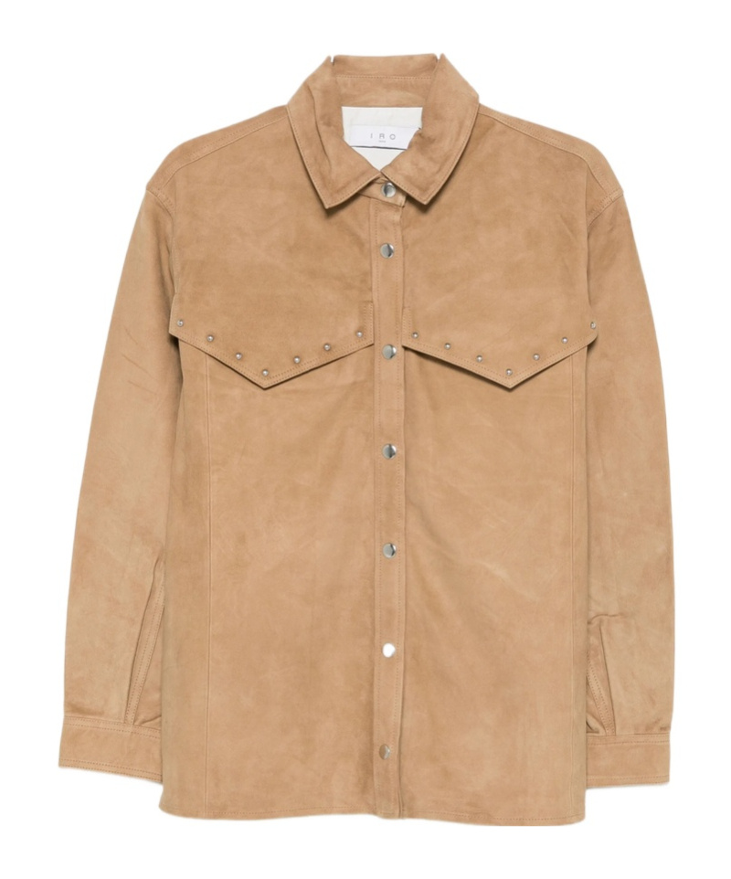 Iro Long Sleeve Shirt In Brown