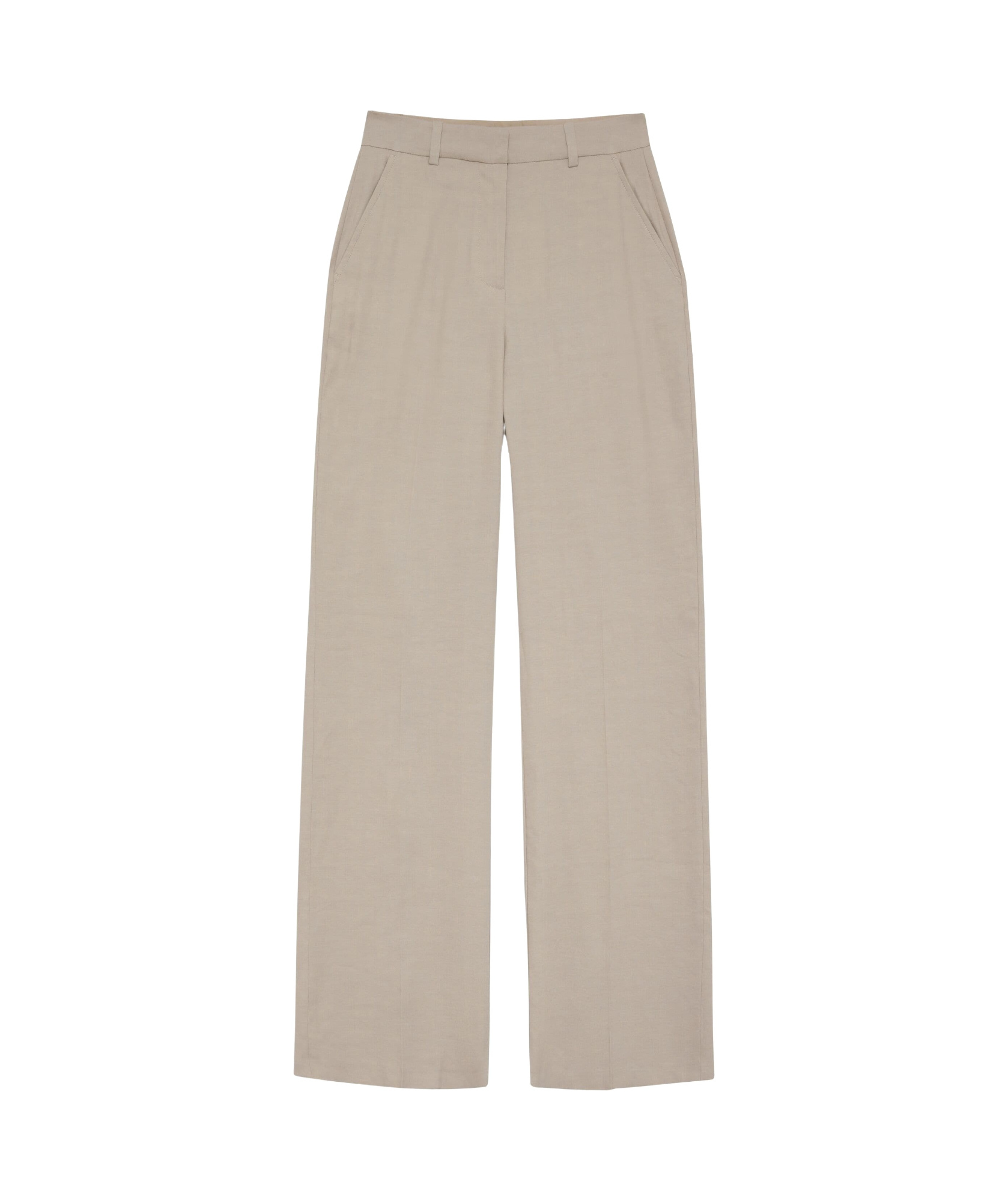 ANINE BING HIGH-WAISTED CASUAL PANTS