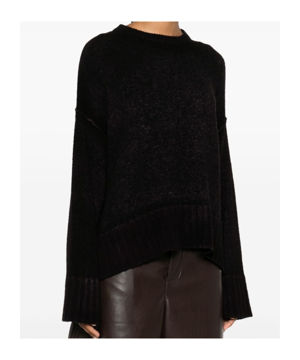 Avant Toi Knit Sweater In Black