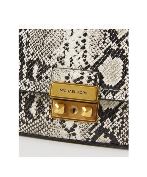 Michael Kors Chain Shoulder Bag In Brown