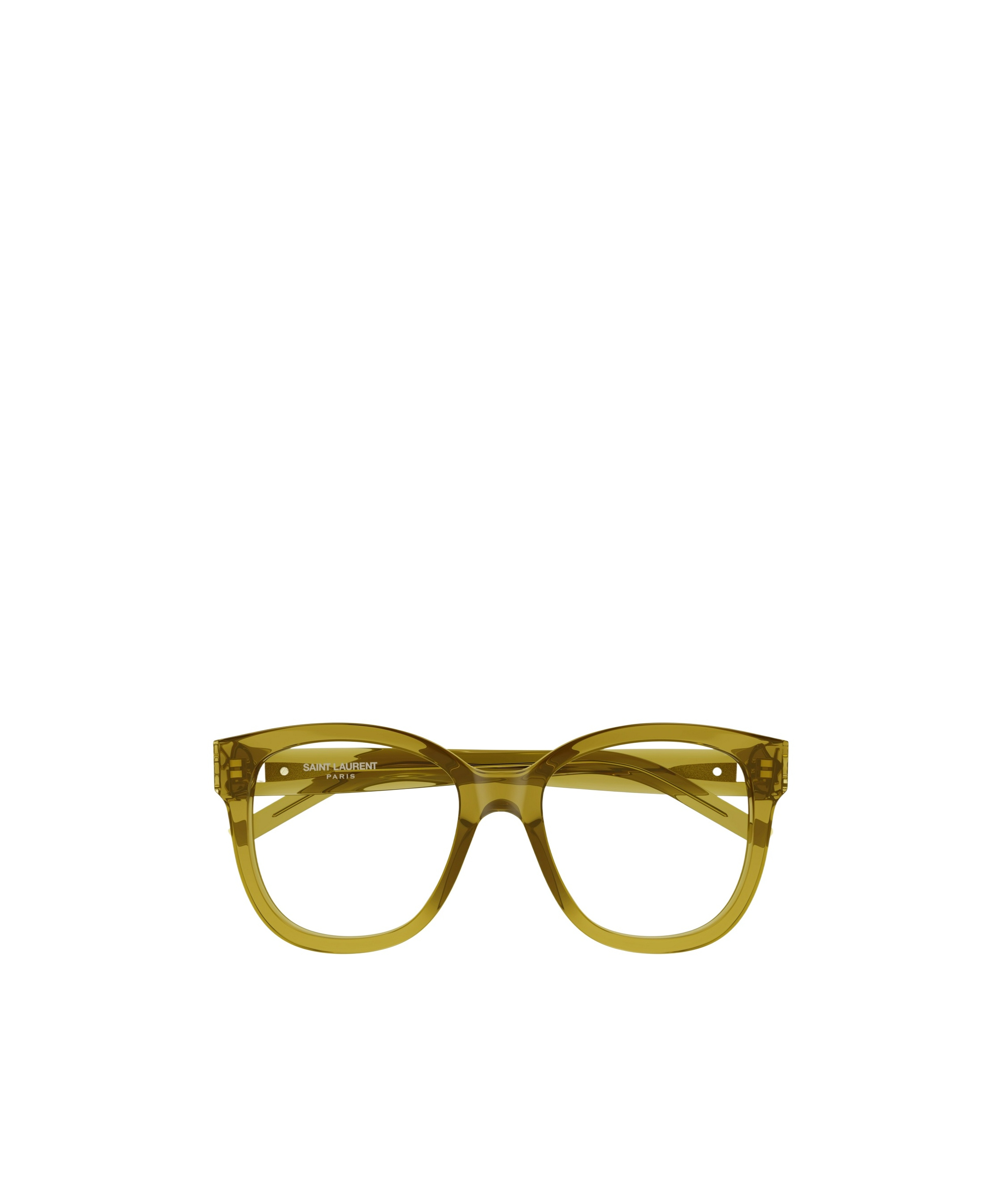 Saint Laurent Full-frame Flat Mirror In Brown