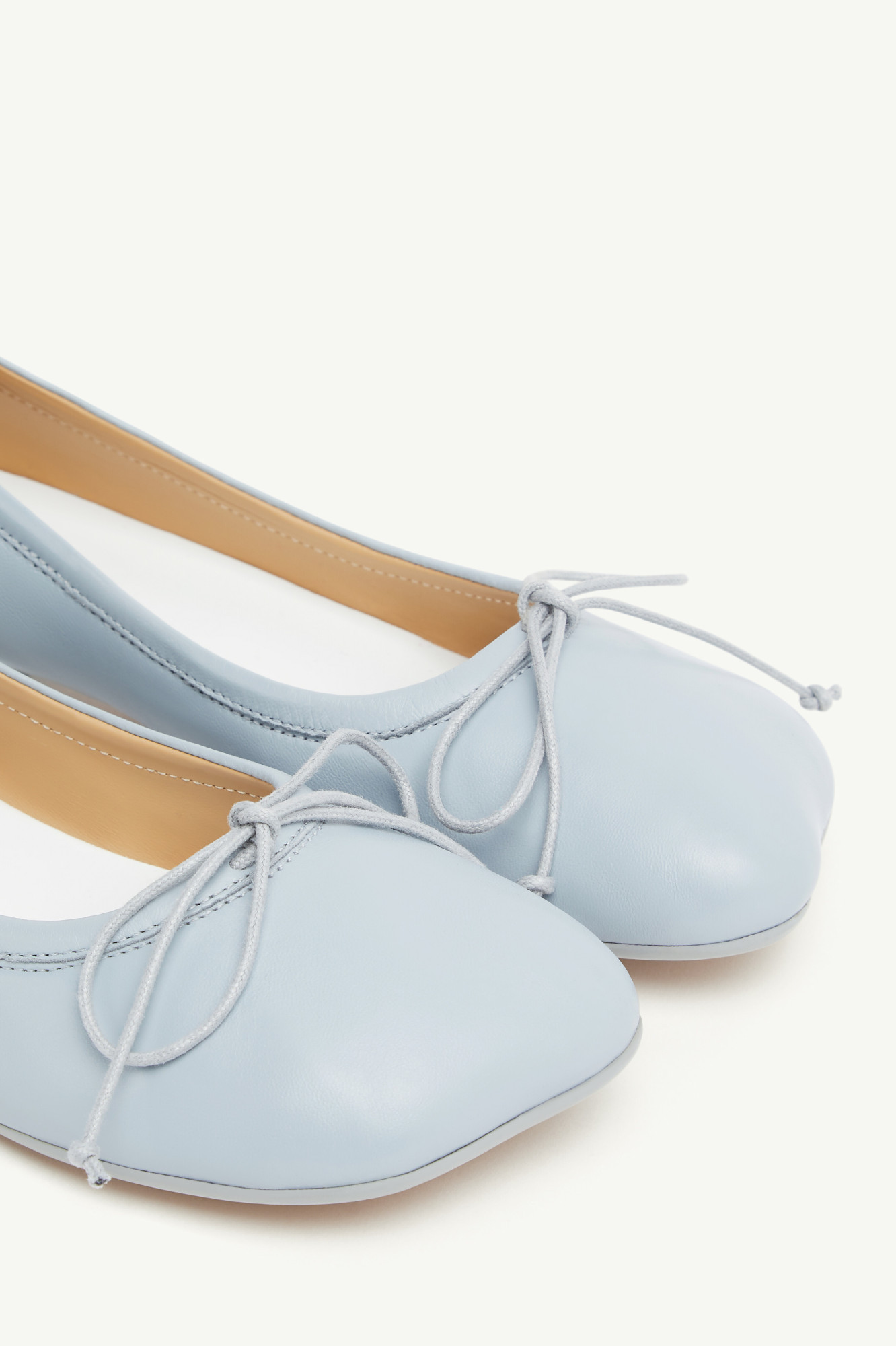 Mm6 Maison Margiela 30mm Anatomic Ballerinas In Blue