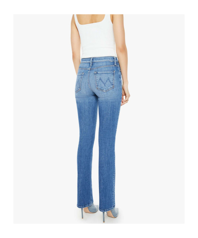 Mother Belt-loop Jeans In Blue